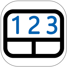 Touchpad Numpad - Microsoft key - United Kingdom