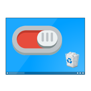 Toggle Desktop Icons - Microsoft key - Australia