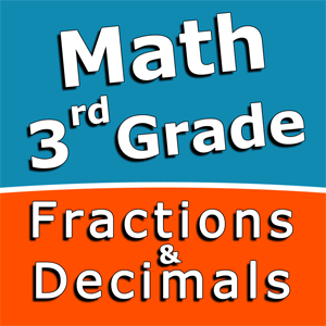 Third grade Math skills - Fractions and Decimals - Microsoft key - United States