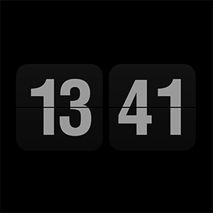 Flip Clock - Live Wallpaper - Microsoft key - Australia