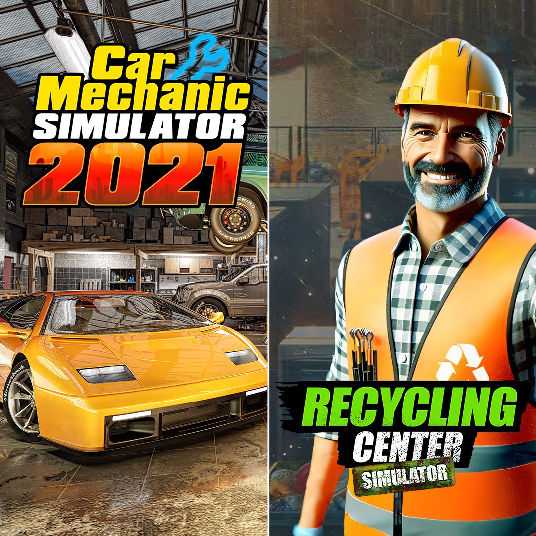 Recycling Center Simulator & Car Mechanic Simulator 2021 - Xbox live key - South Africa