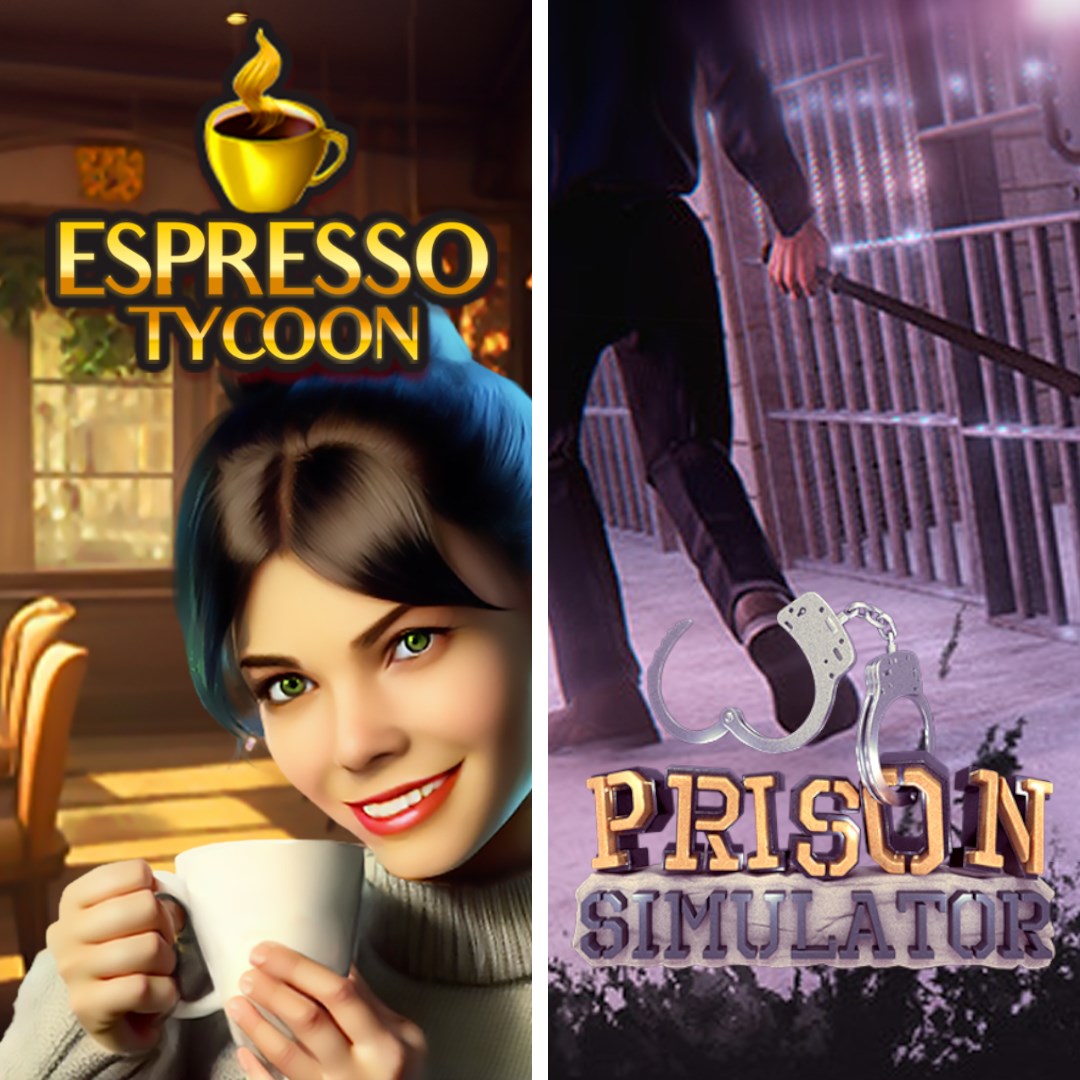 Espresso Tycoon & Prison Simulator - Xbox live key - South Africa