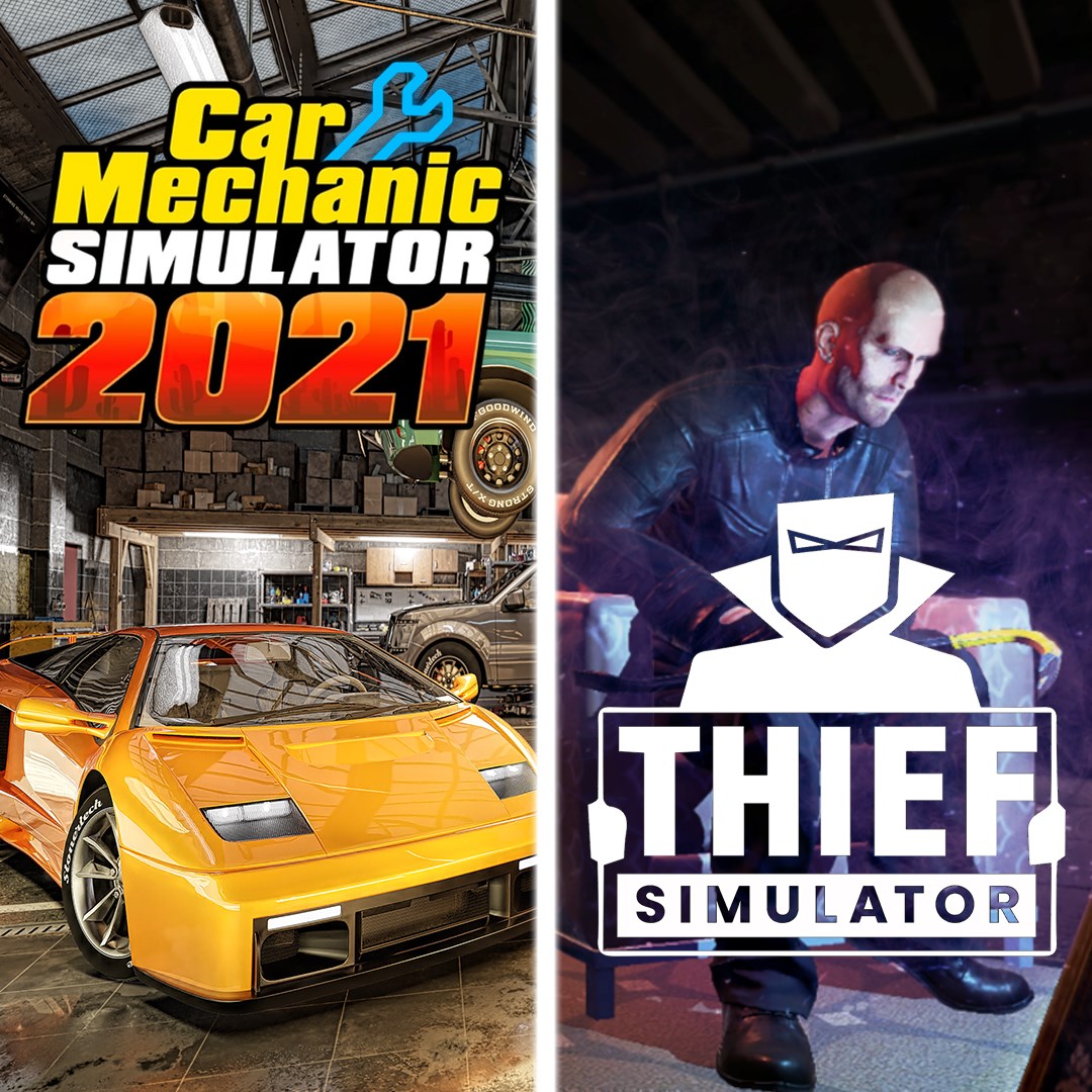 Car Mechanic Simulator 2021 & Thief Simulator - Xbox live key - United States