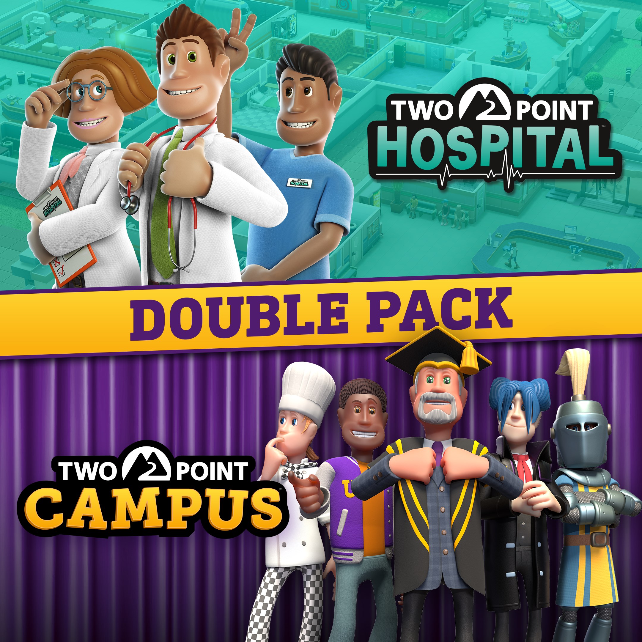 Two Point Hospital and Two Point Campus Double Pack - Xbox live key - United Kingdom