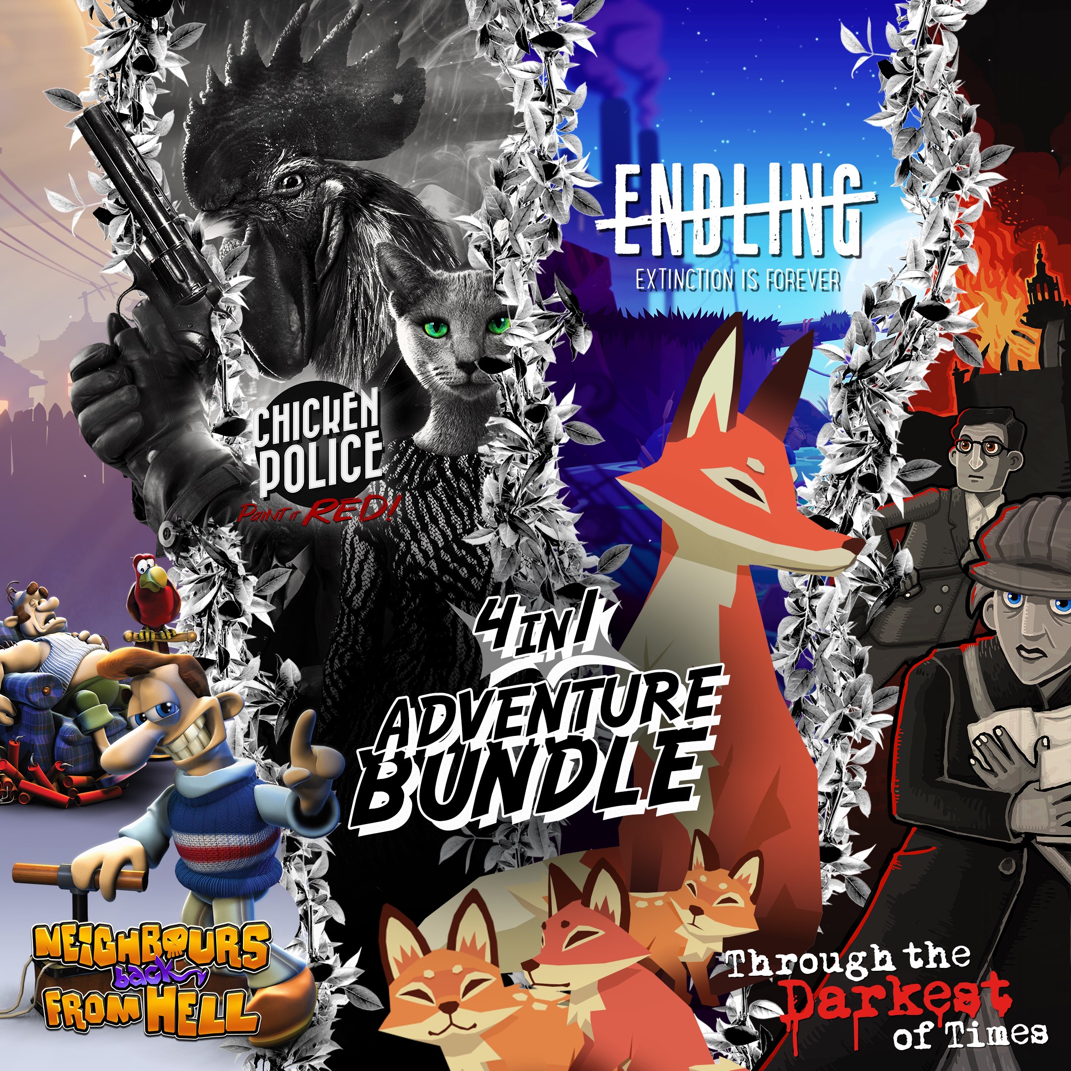 4-in-1 Adventure Bundle - Xbox live key - South Africa