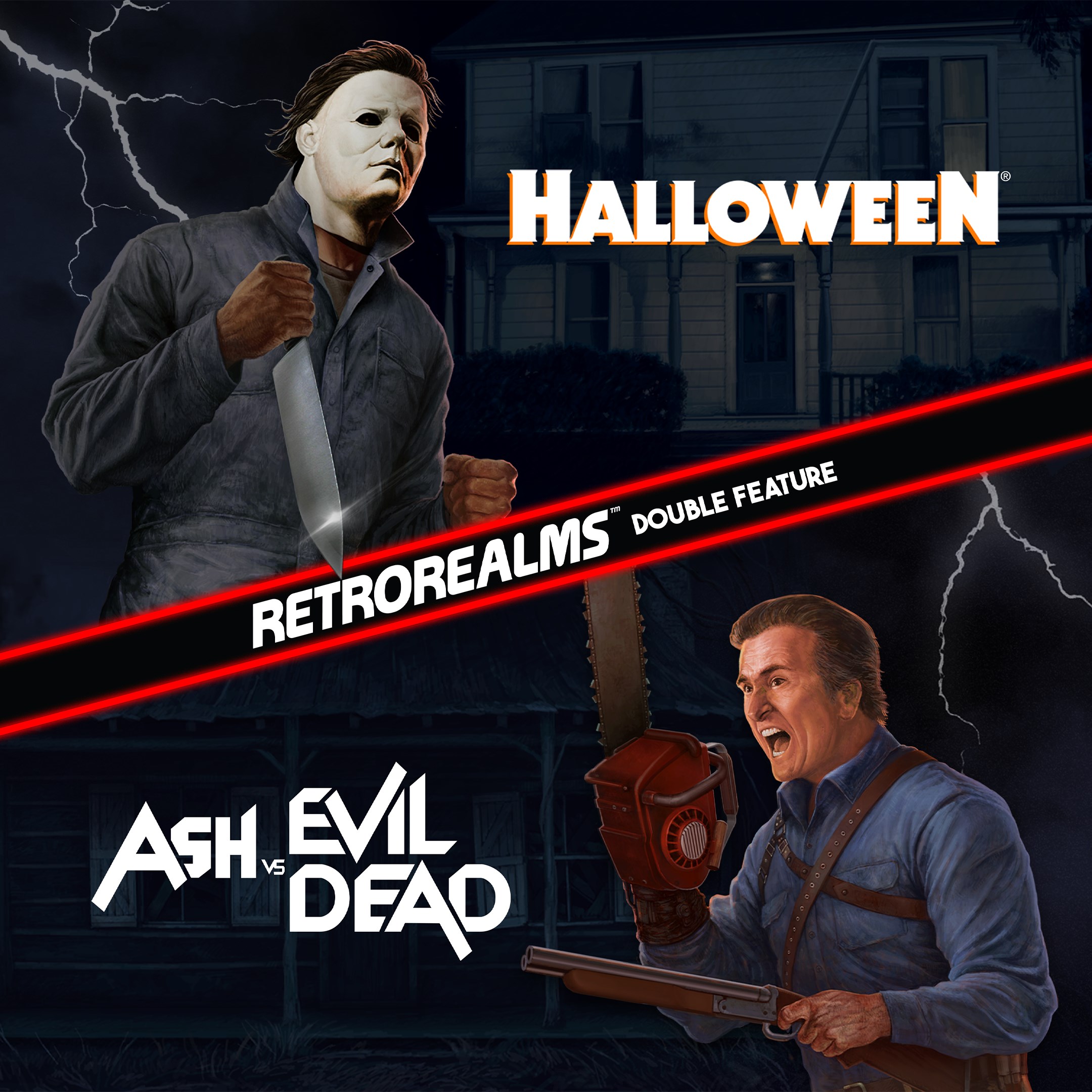 RetroRealms Double Feature: Halloween and Ash vs Evil Dead - Xbox live key - United States