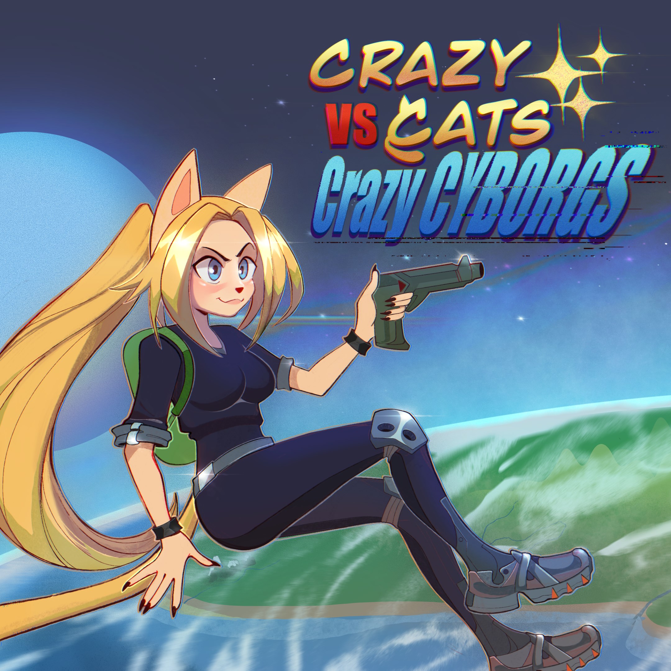 Crazy Cats vs. Crazy Cyborgs (Xbox Series X|S) - Xbox live key - United States