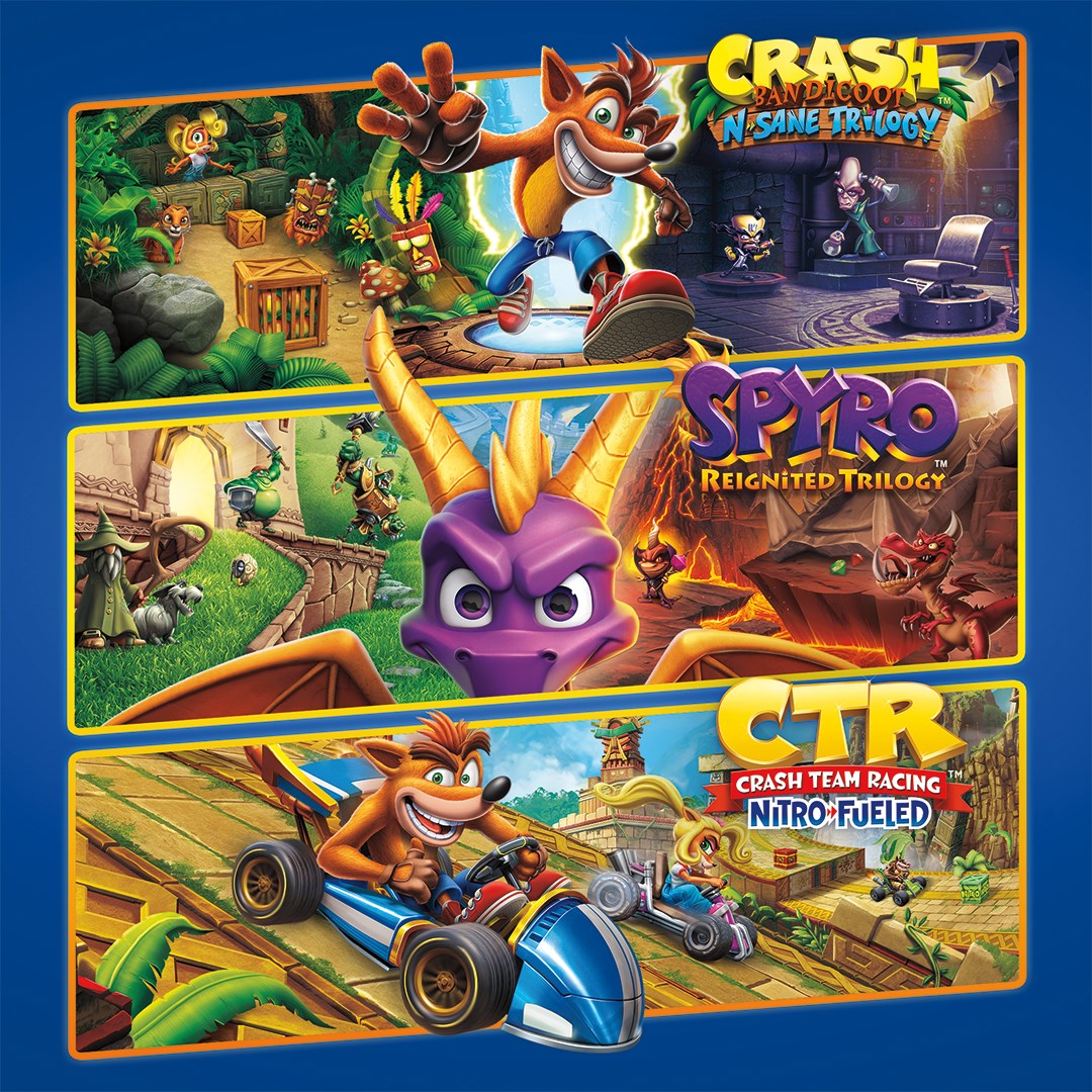 Crash™ + Spyro™ Triple Play Bundle - Xbox live key - United Kingdom