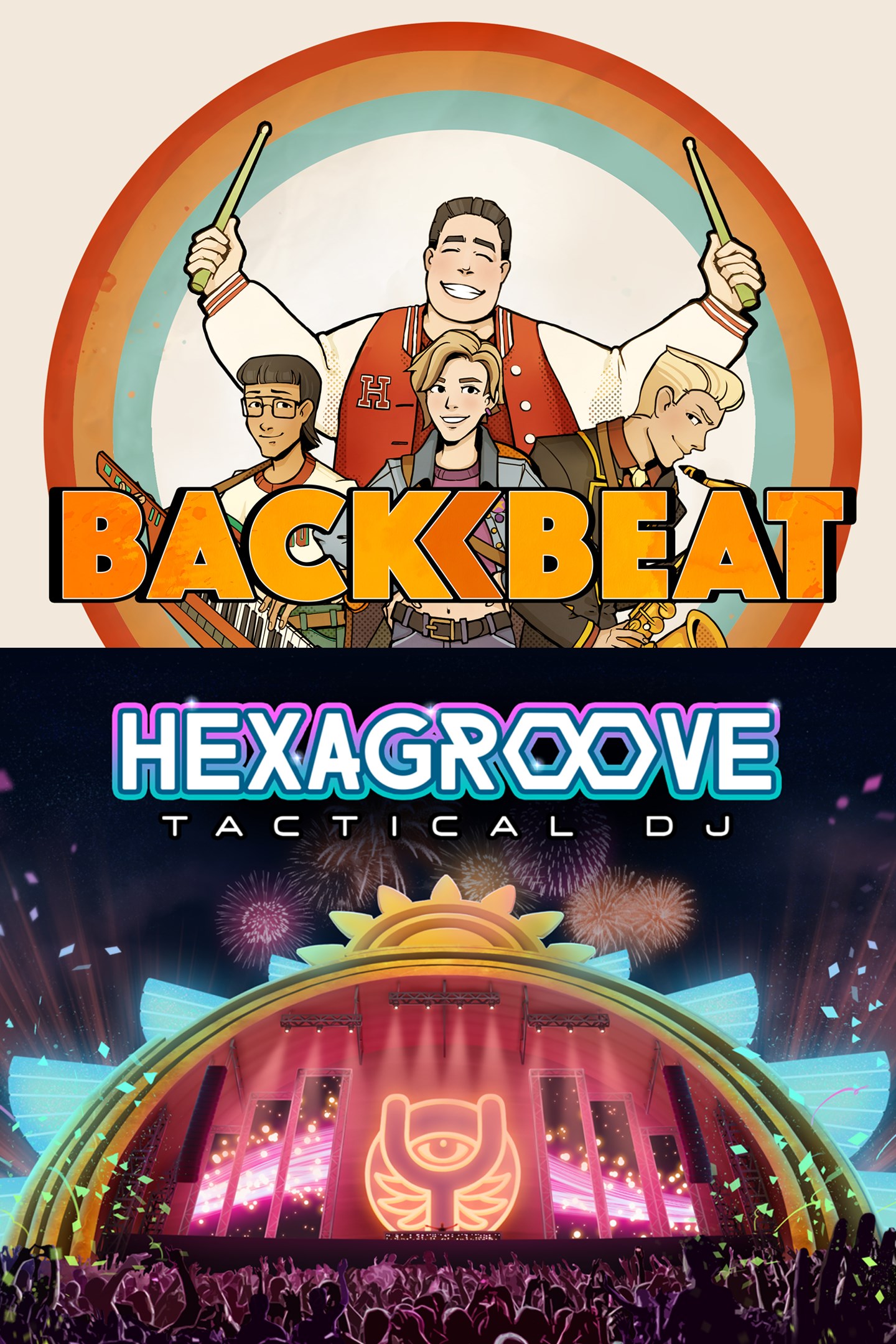 Backbeat and Hexagroove -- Music Strategy Bundle - Xbox live key - South Africa