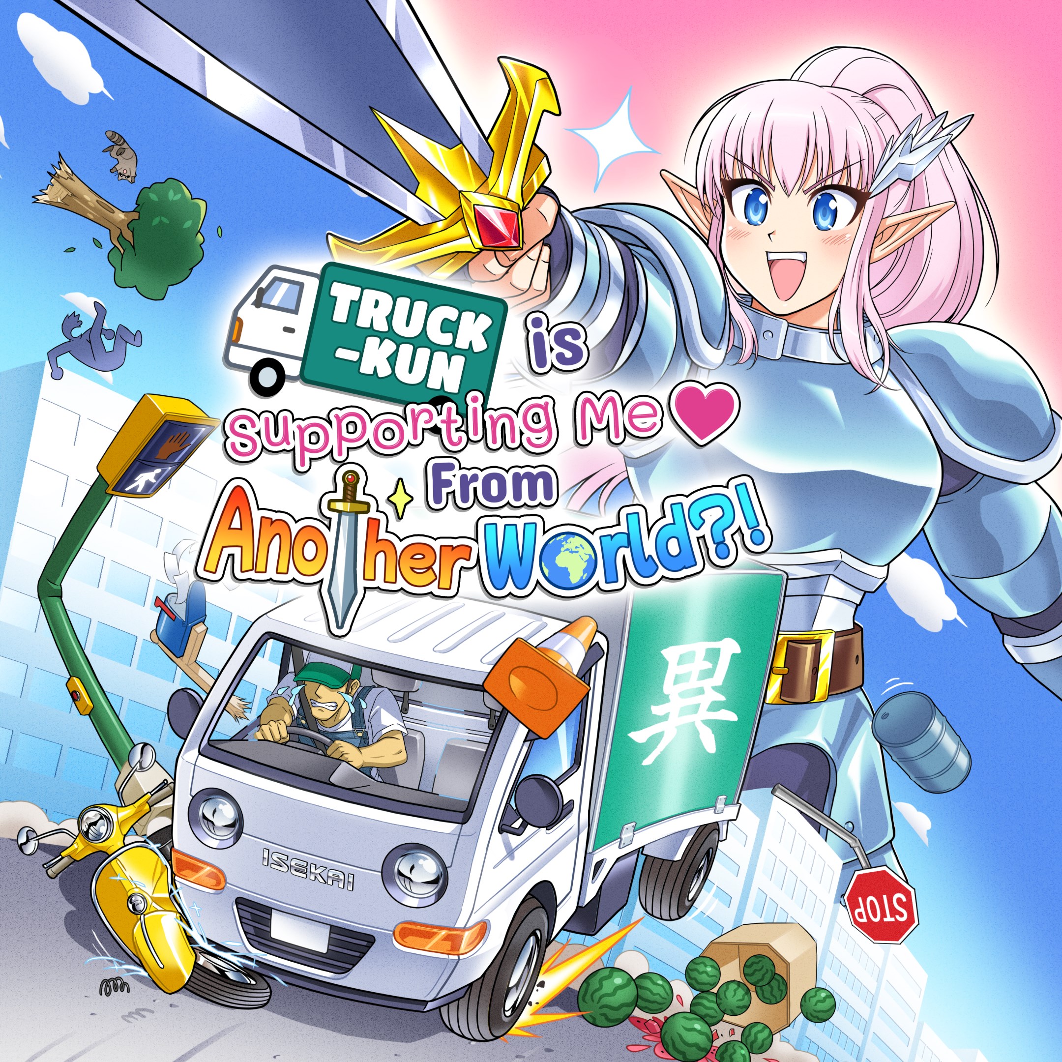 Truck-kun is Supporting Me from Another World?! - Xbox live key - United States
