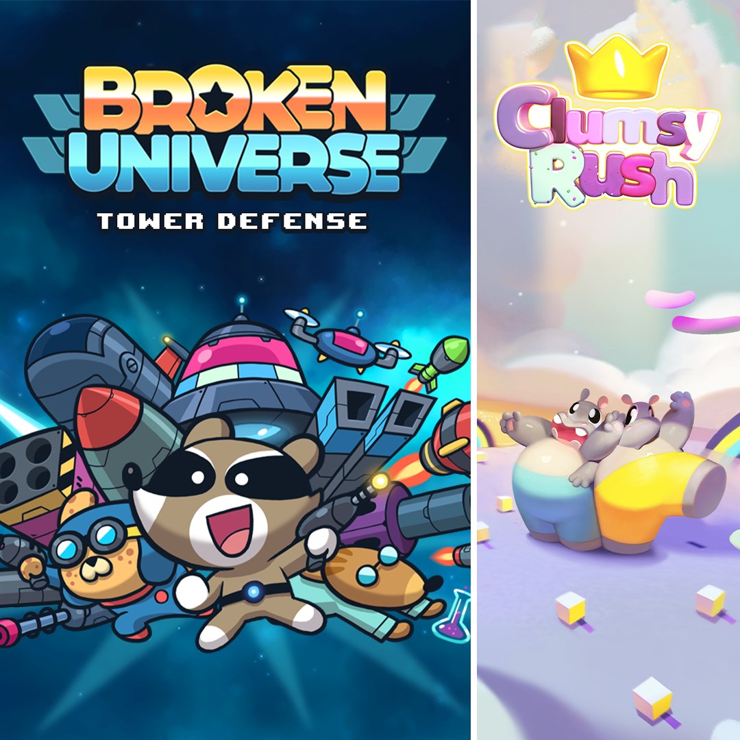 Broken Universe - Tower Defense + Clumsy Rush - Xbox live key - United States