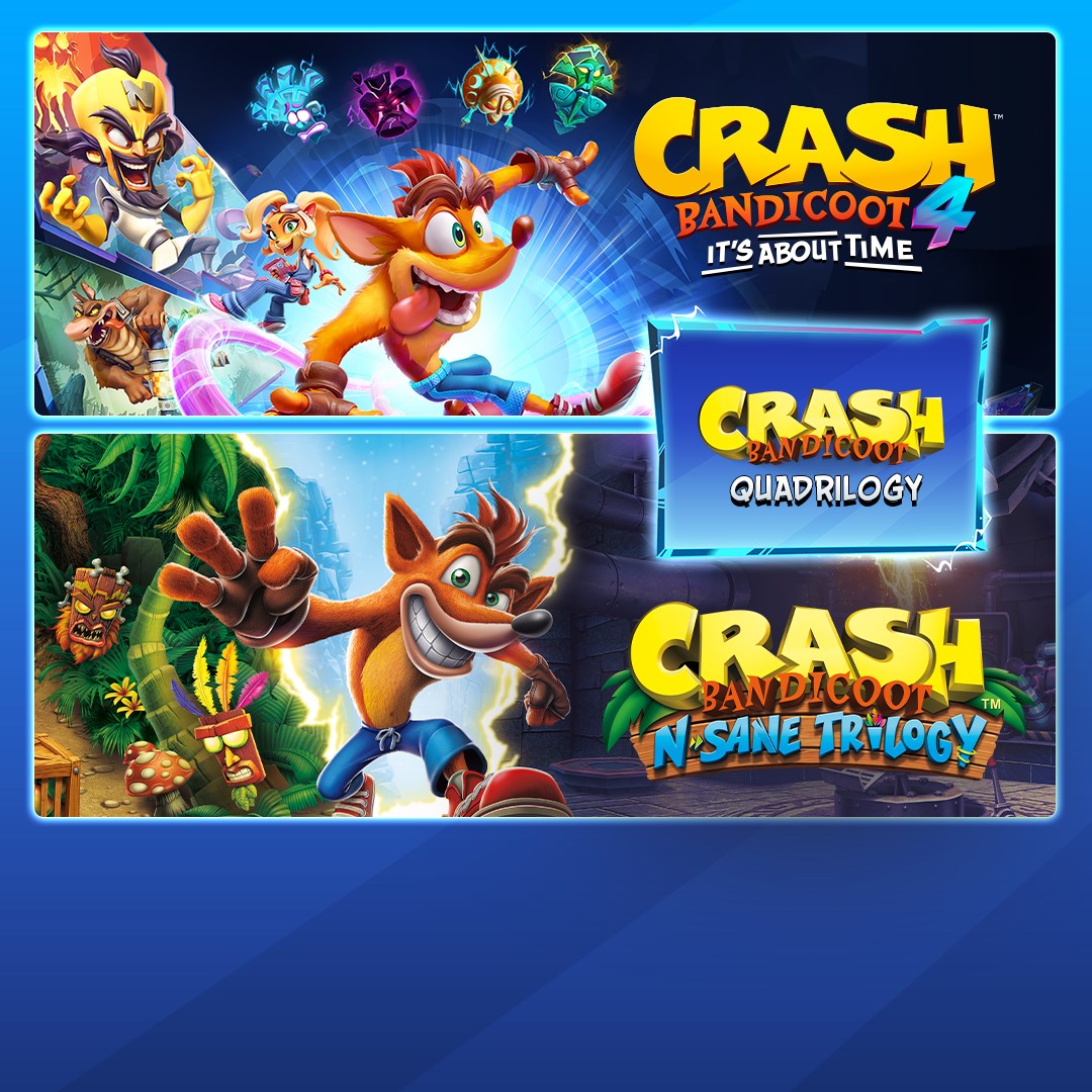 Crash Bandicoot™ - Quadrilogy Bundle - Xbox live key - United Kingdom