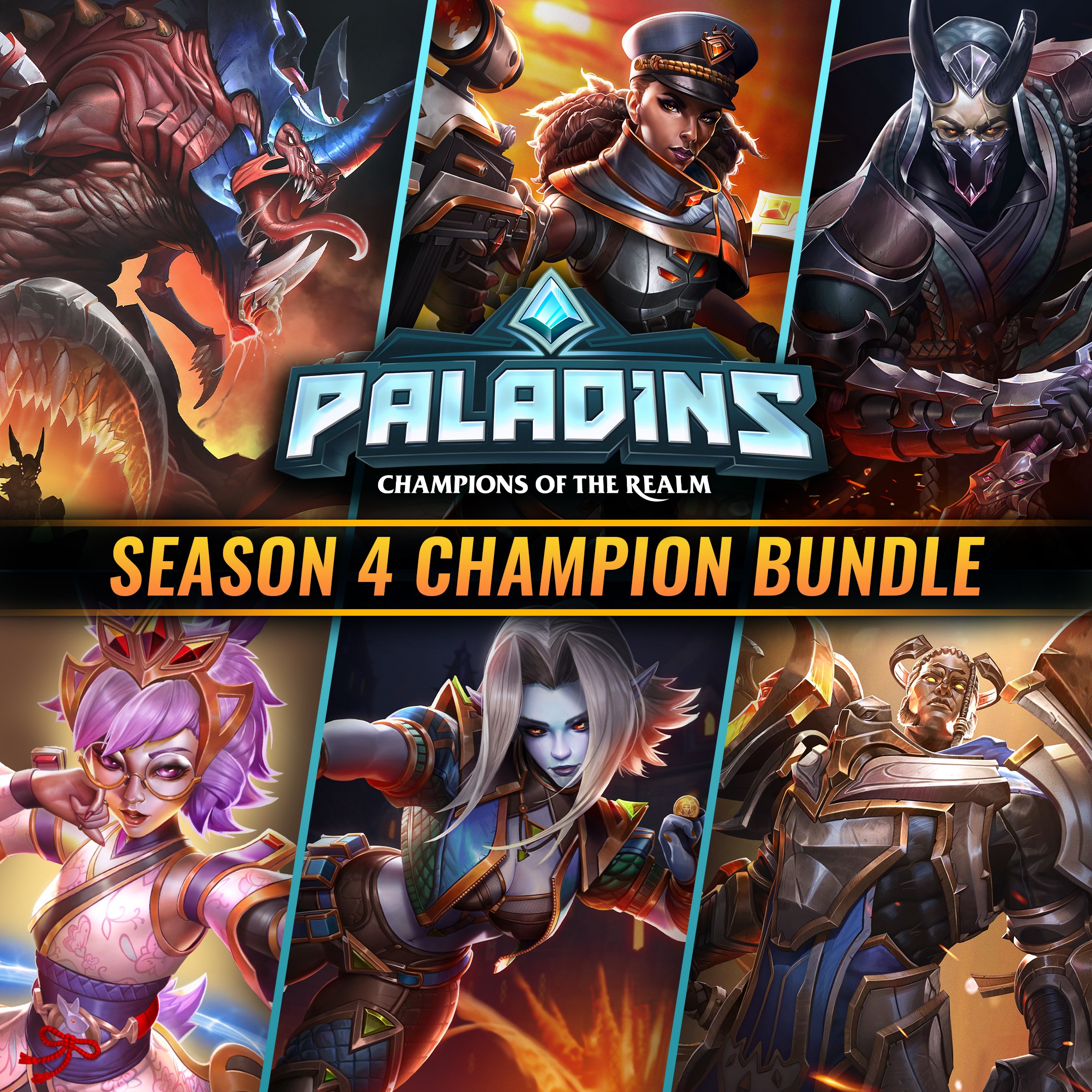 Paladins Season 4 Champion Bundle - Xbox live key - United Kingdom