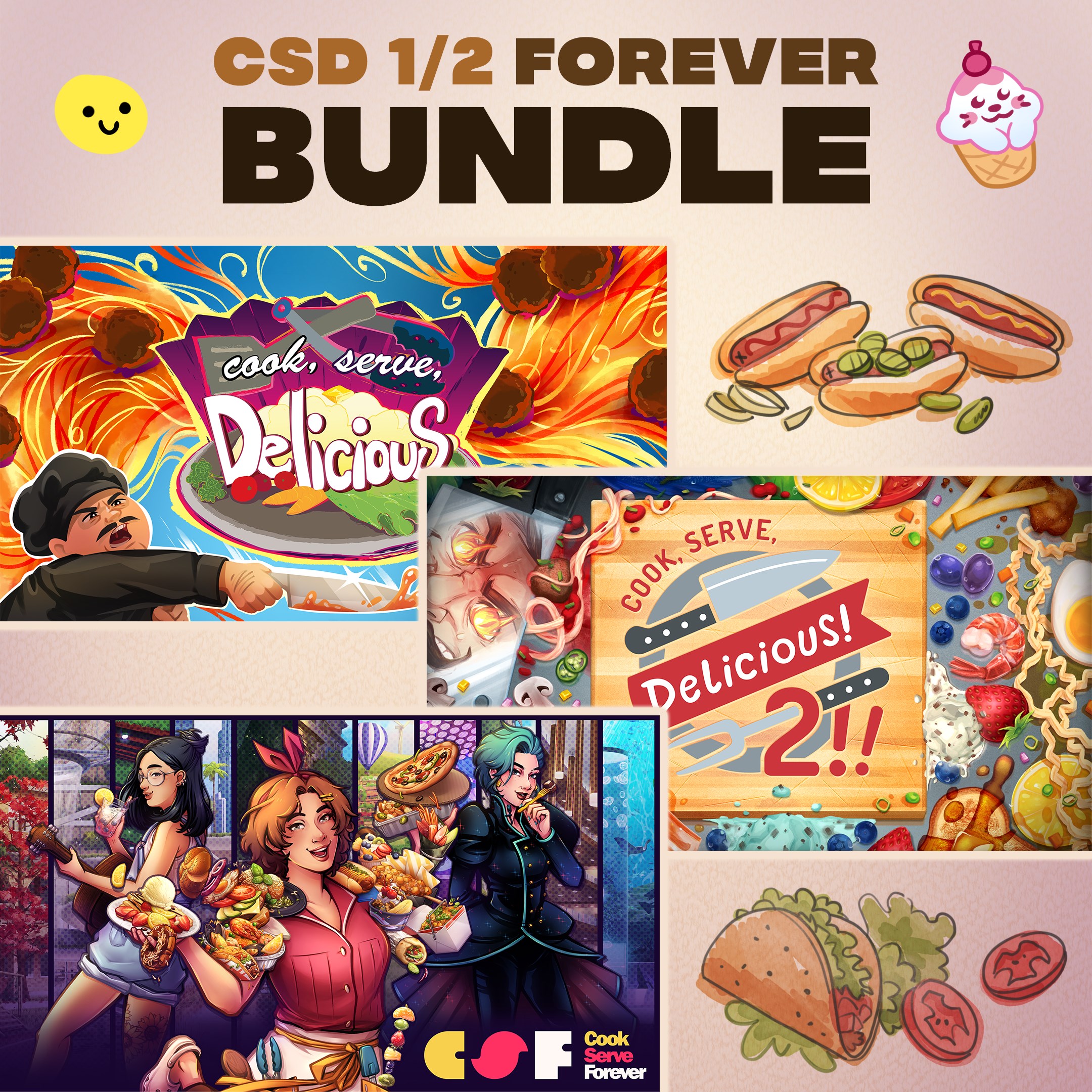 CSD 1/2 Forever Bundle! - Xbox live key - South Africa