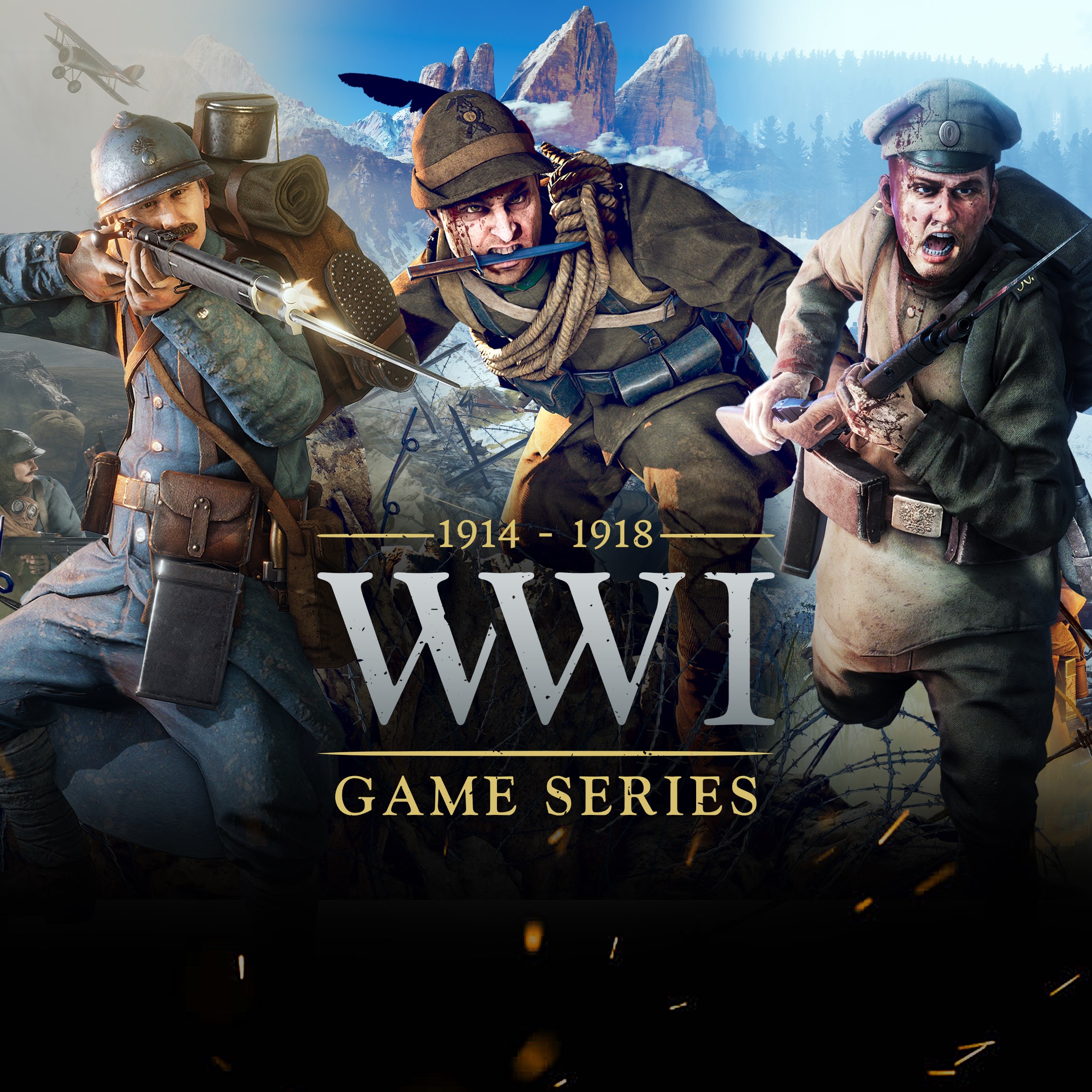 WW1 Game Series Bundle - Xbox live key - South Africa
