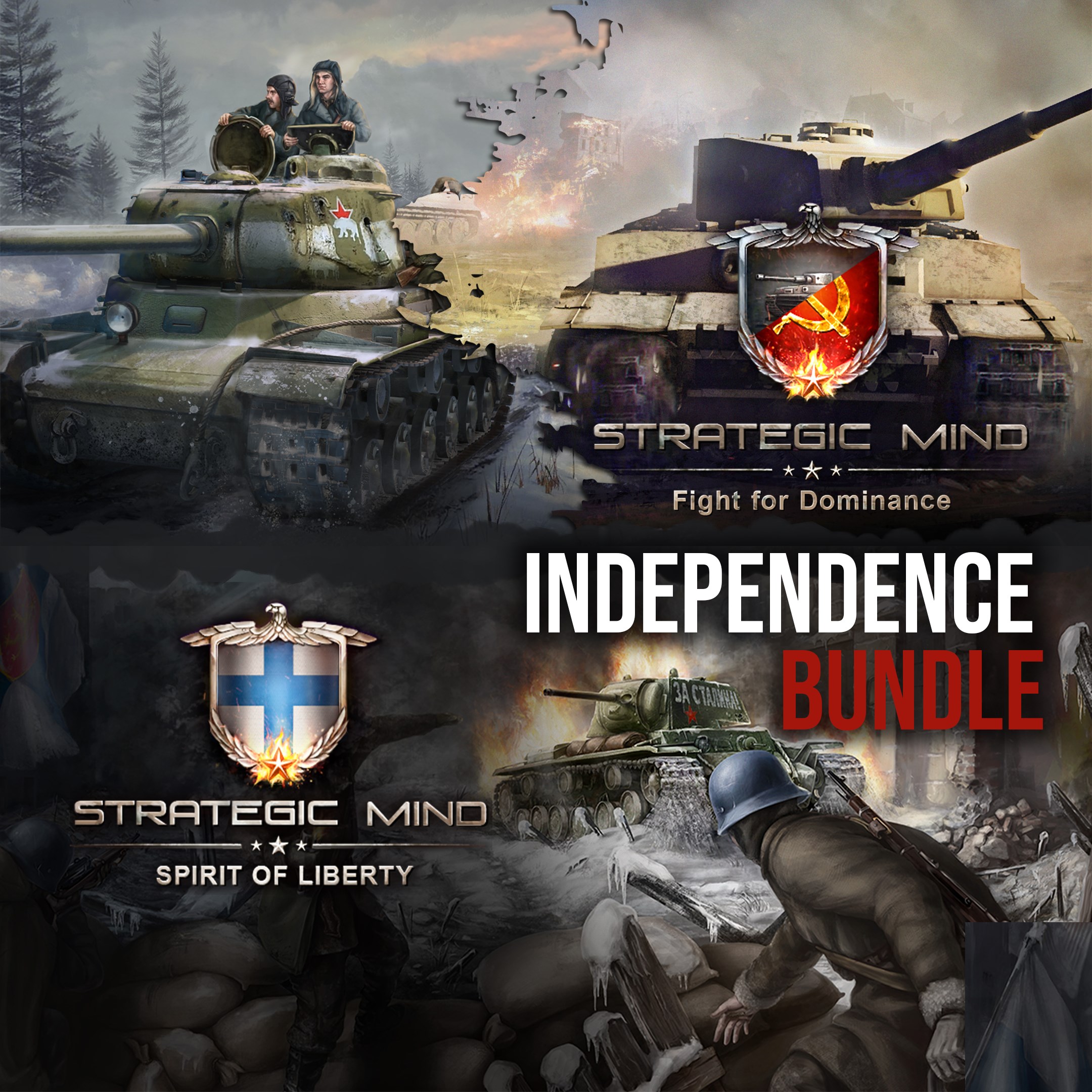 Strategic Mind: Fight for Freedom & Spirit of Liberty - Independence Bundle - Xbox live key - South Africa
