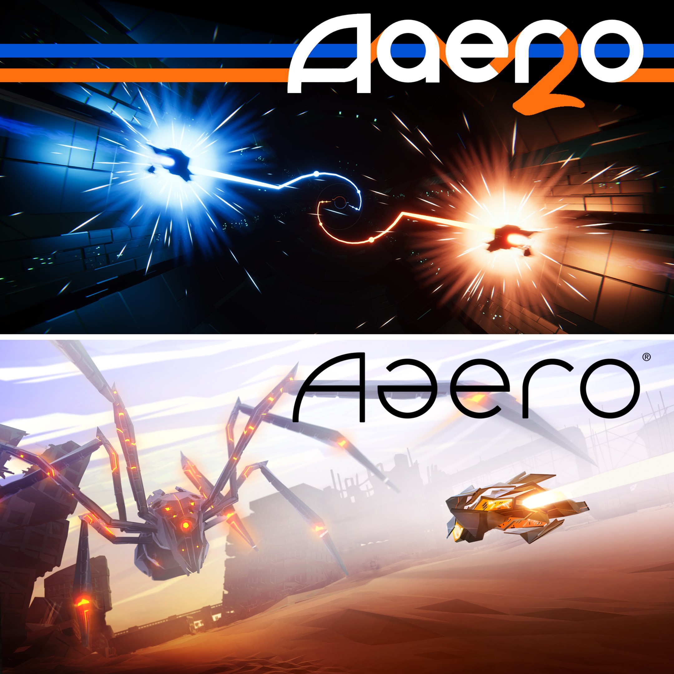 Aaero + Aaero2 Bundle - Xbox live key - South Africa
