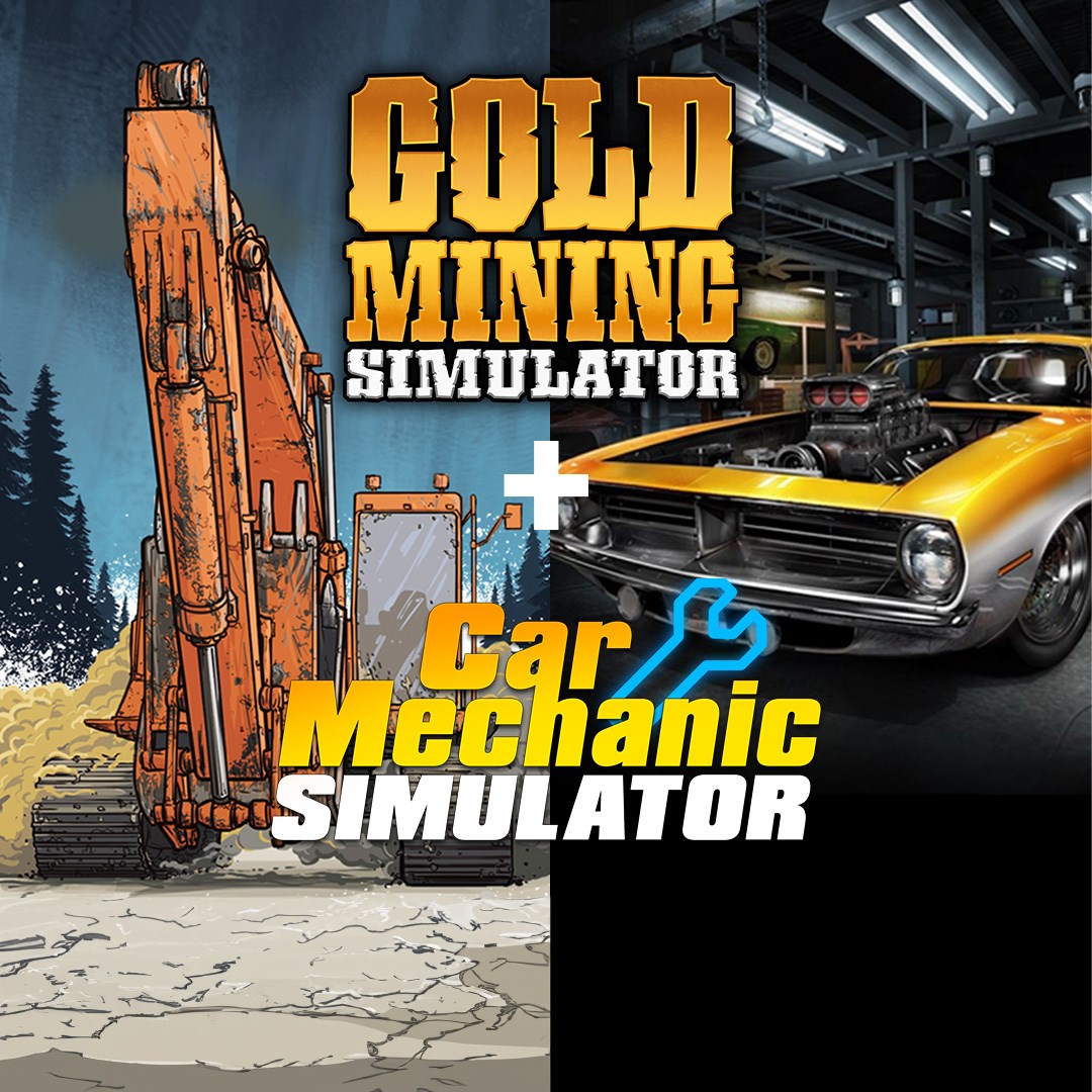 Simulator Pack: Car Mechanic Simulator and Gold Mining Simulator (DOUBLE BUNDLE) - Xbox live key - South Africa