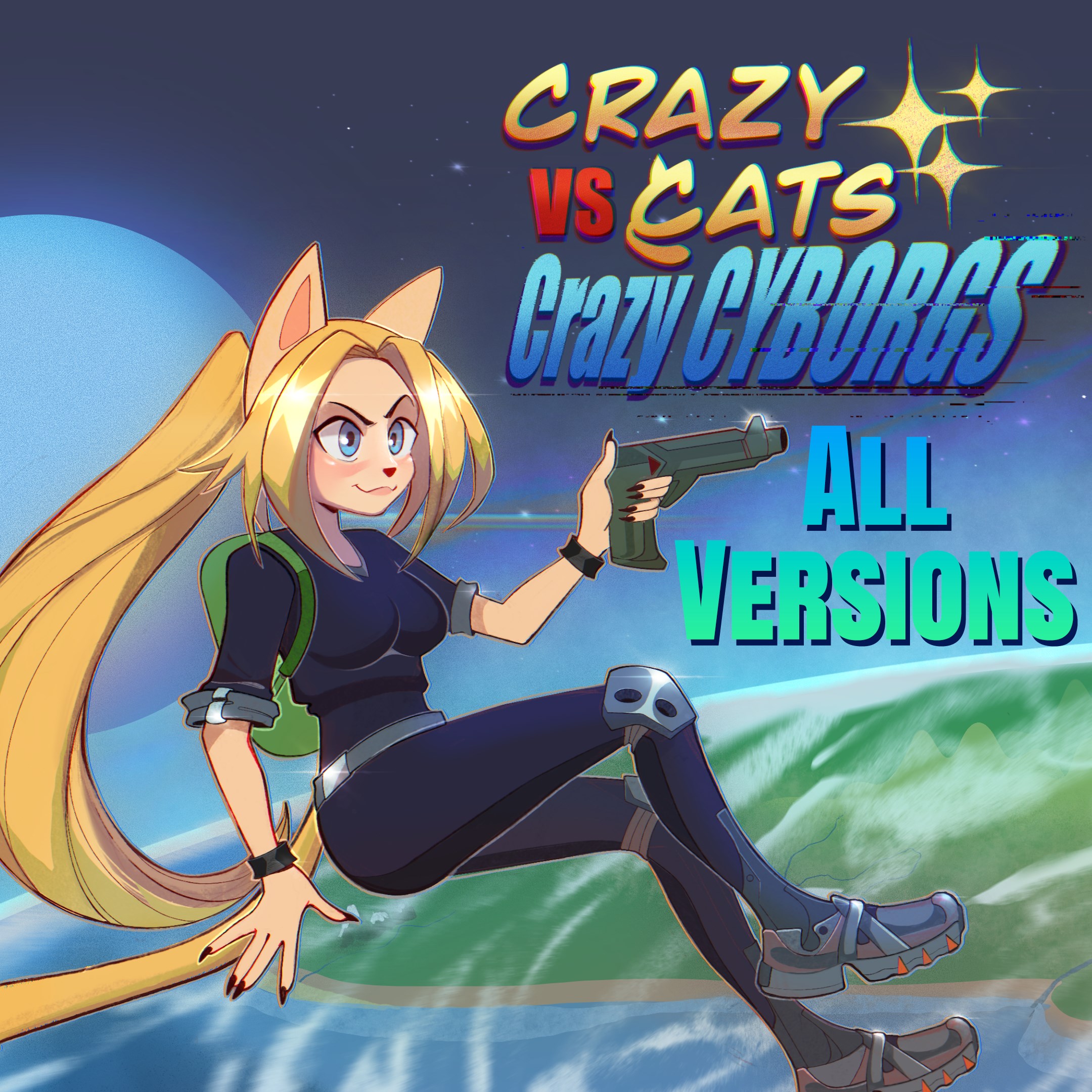 Crazy Cats vs. Crazy Cyborgs - All Versions - Xbox live key - South Africa