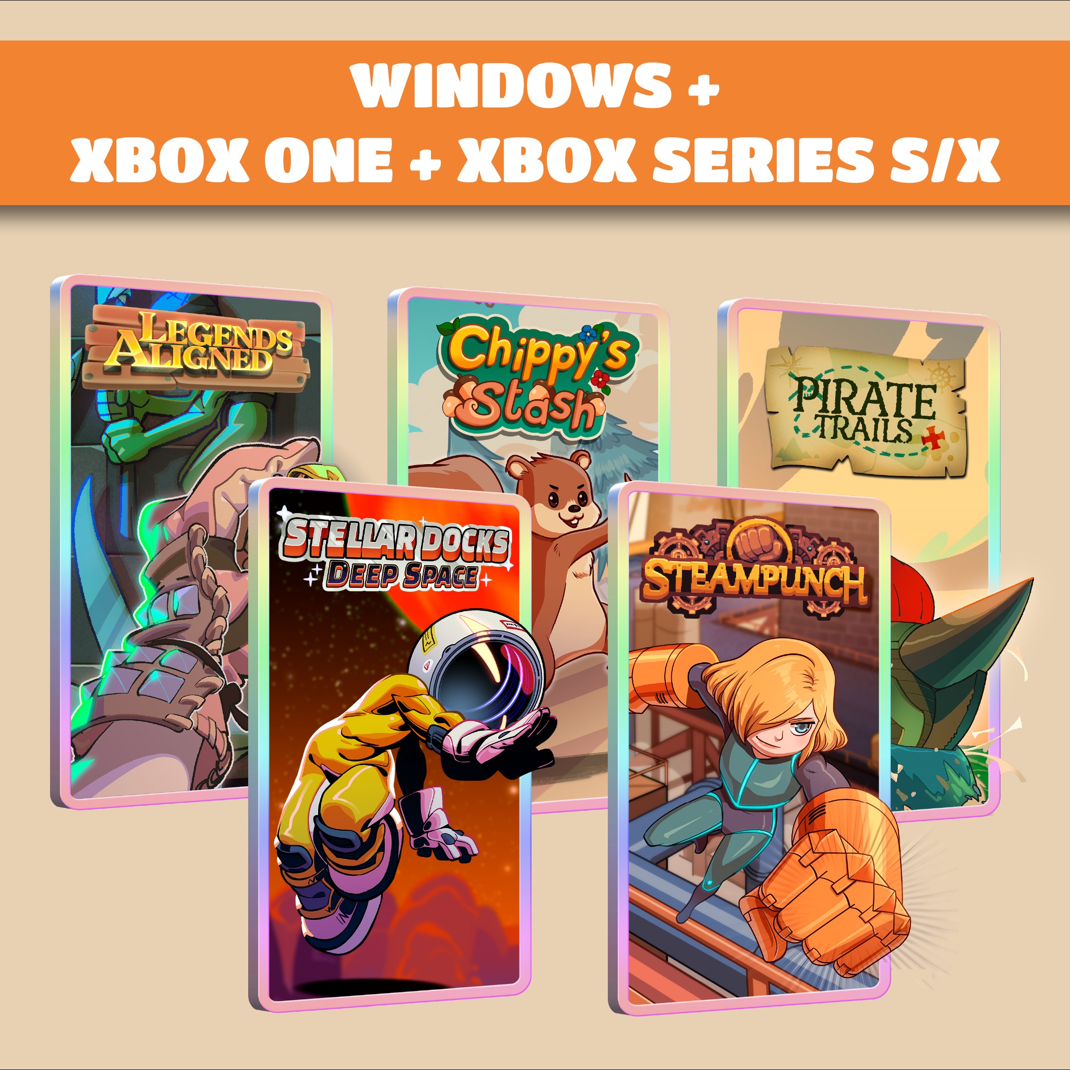 Chippy’s Pirate Steampunch Stellar Legends (Bundle) - Xbox live key - South Africa