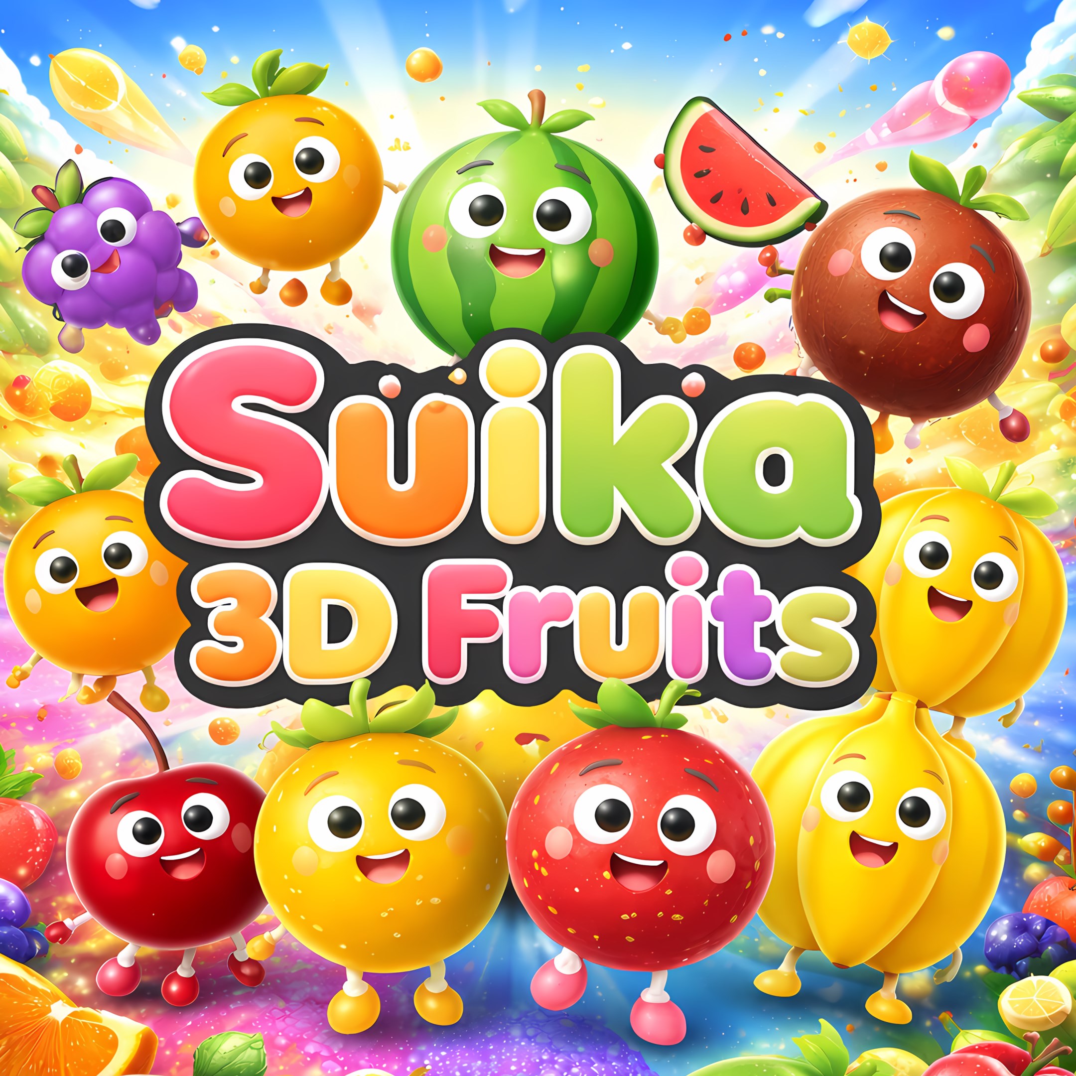 Suika 3D Fruits (Windows) - Xbox live key - United Kingdom