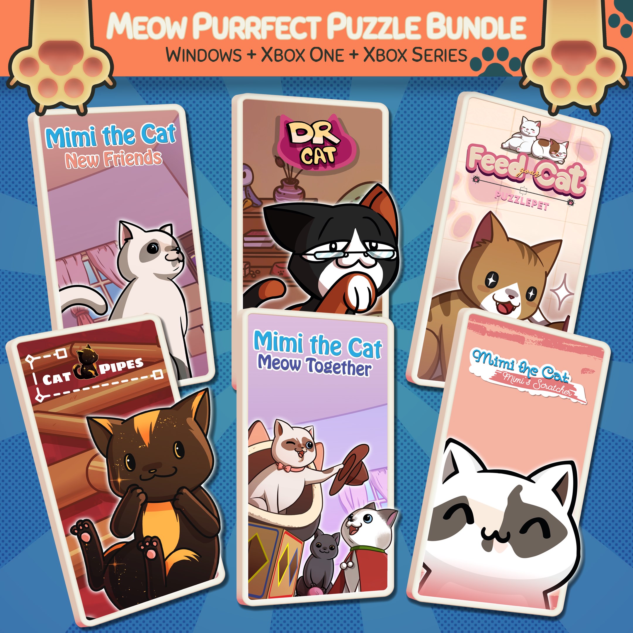 Meow Purrfect Puzzle Bundle (Xbox + PC) - Xbox live key - South Africa