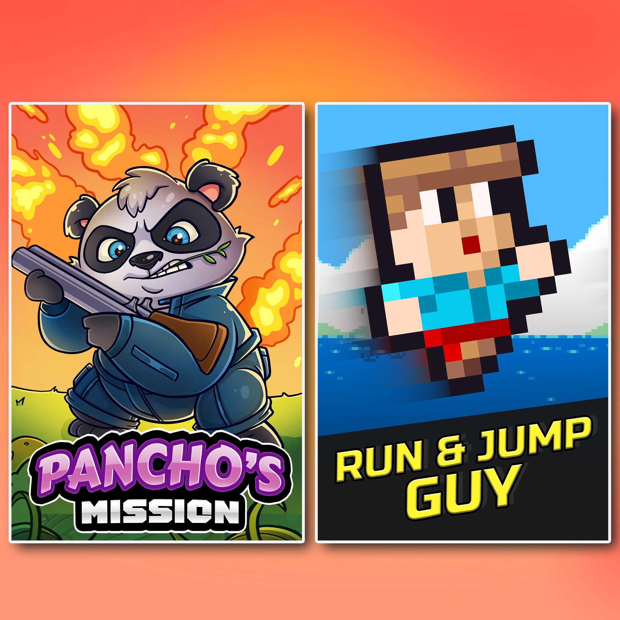 Indie Platformer Bundle: Run & Jump Guy + Pancho's Mission - Xbox live key - United Kingdom