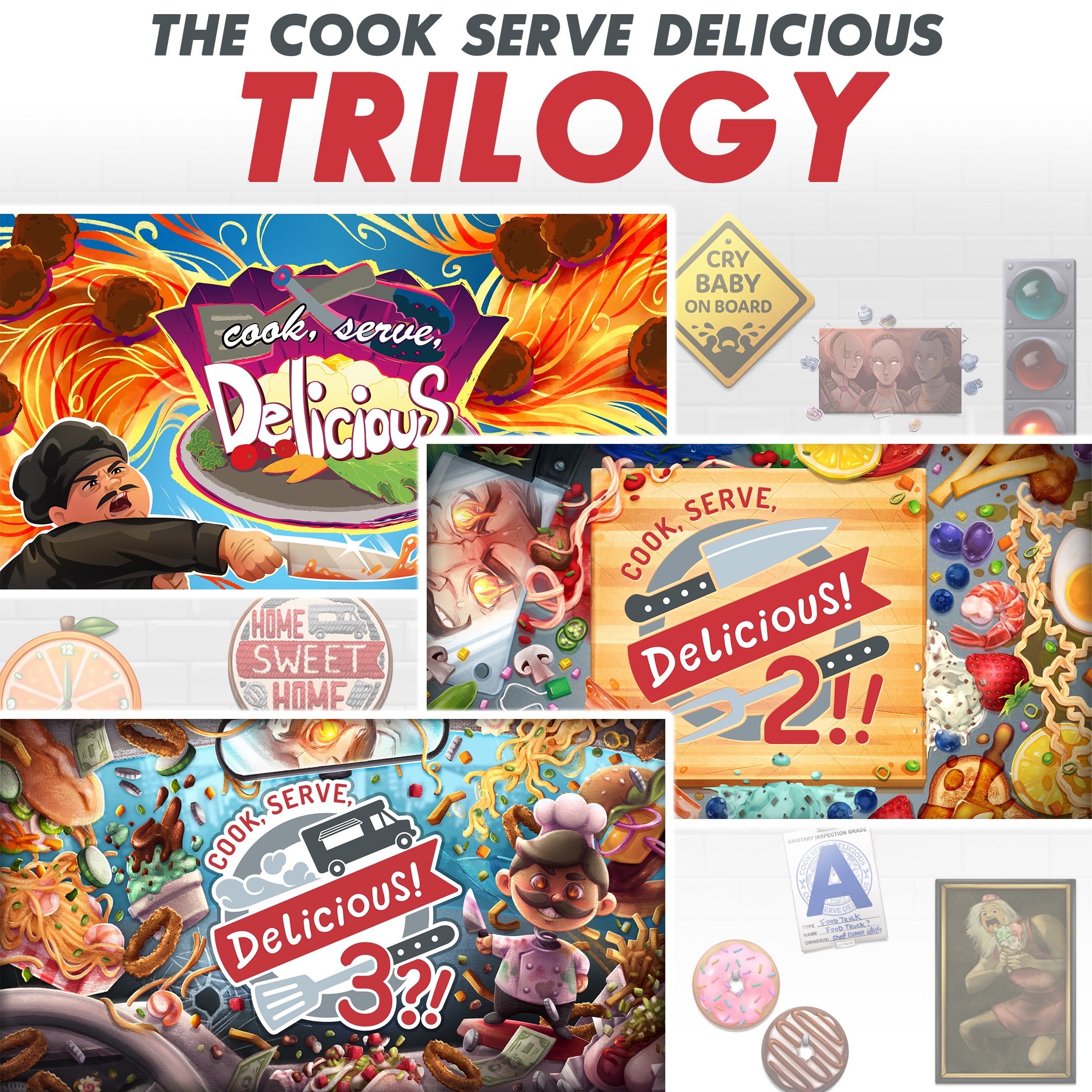 Cook, Serve, Delicious! Trilogy Bundle! - Xbox live key - South Africa
