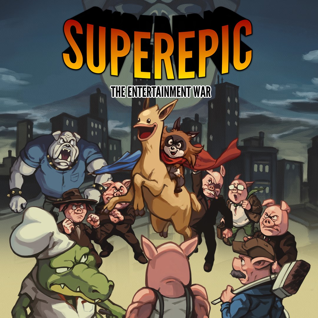 SuperEpic: The Entertainment War - Xbox live key - United States
