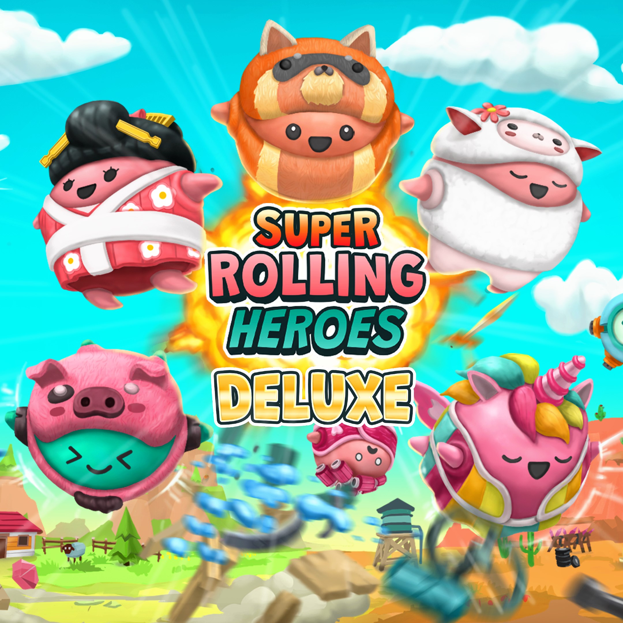 Super Rolling Heroes Deluxe - Xbox live key - United Kingdom