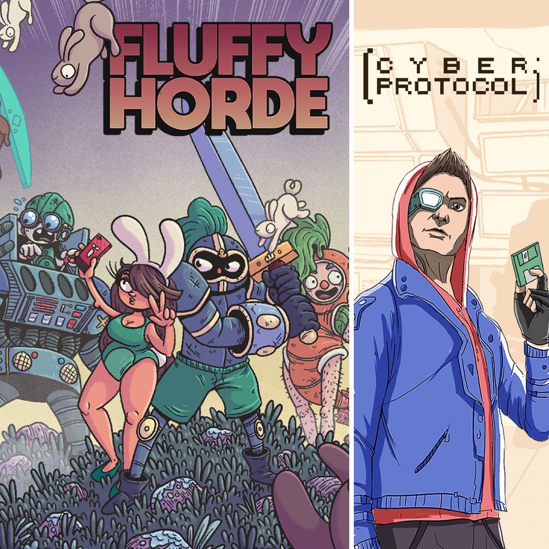 Fluffy Horde + Cyber Protocol - Xbox live key - United States