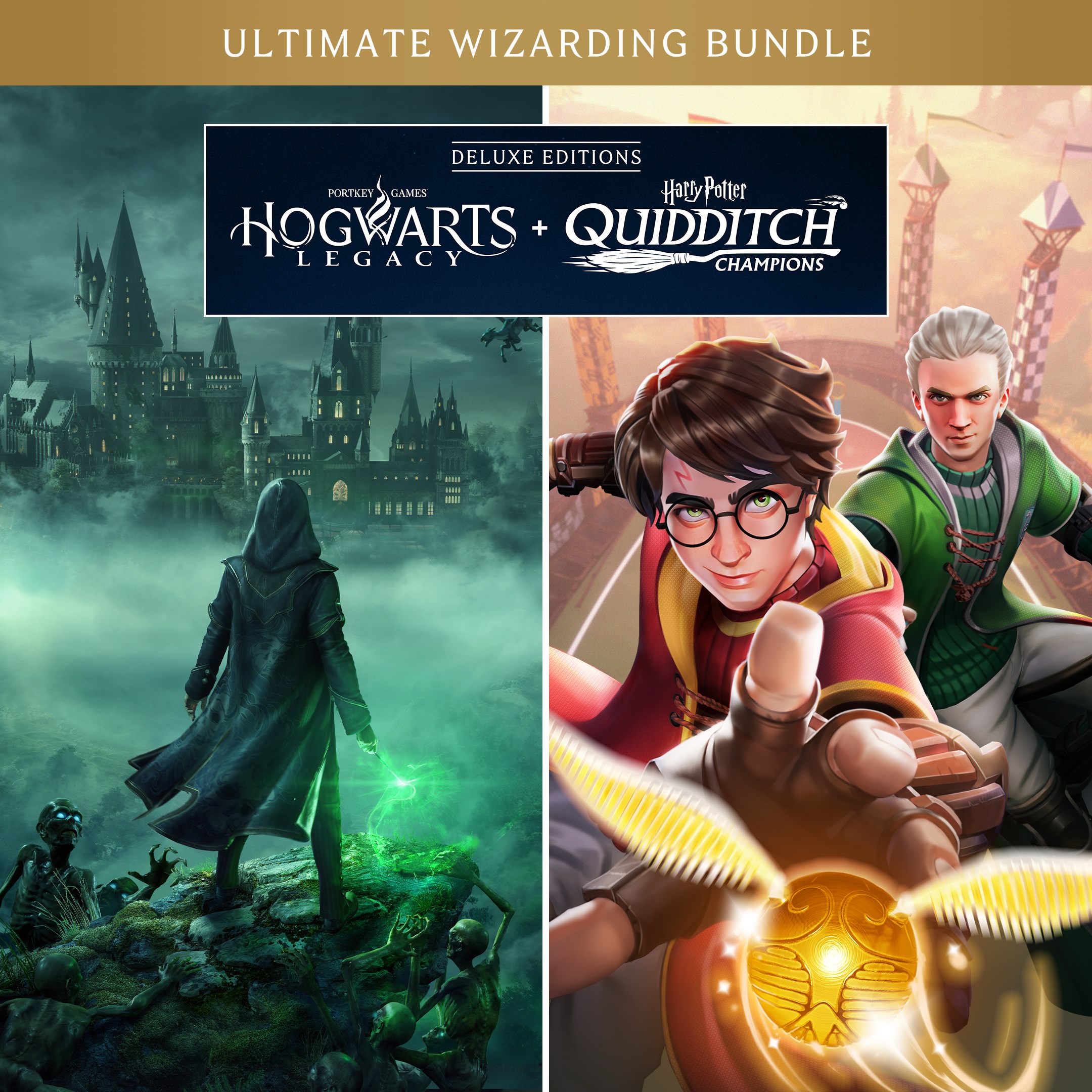 Hogwarts Legacy + Harry Potter: Quidditch Champions Deluxe Editions Bundle - Xbox live key - United States