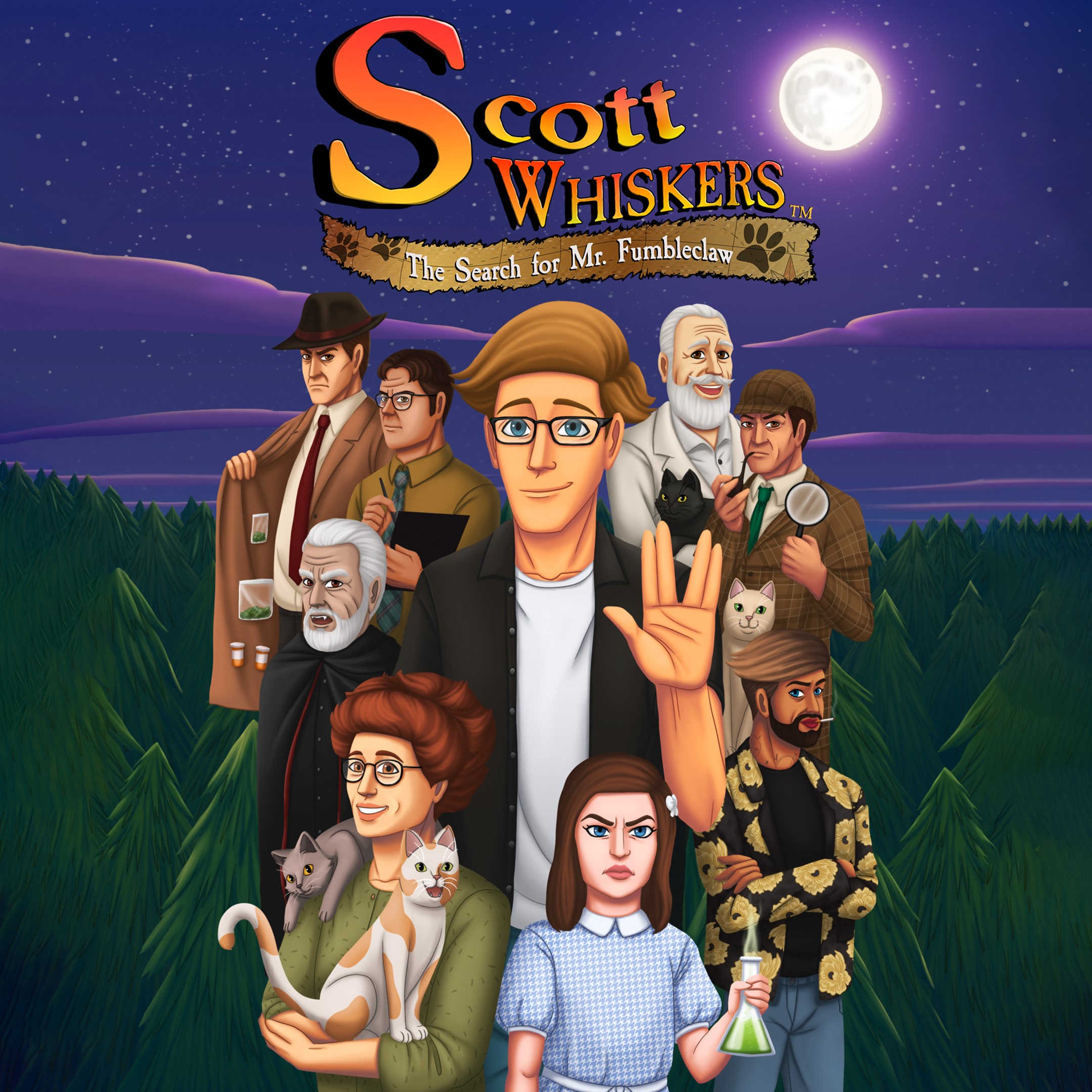 Scott Whiskers in: the Search for Mr. Fumbleclaw - Xbox live key - United States