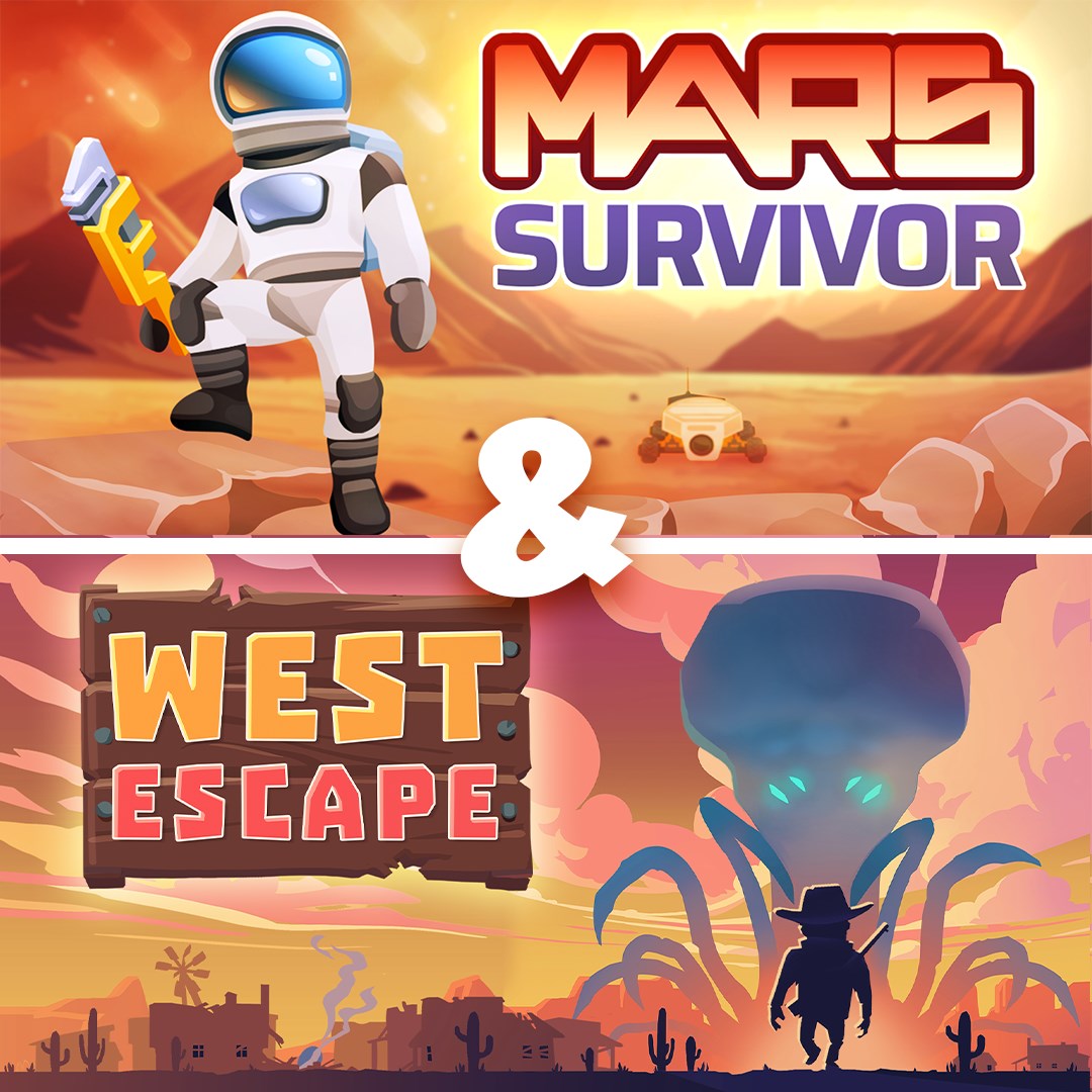 Mars Survivor & West Escape - Xbox live key - United Kingdom