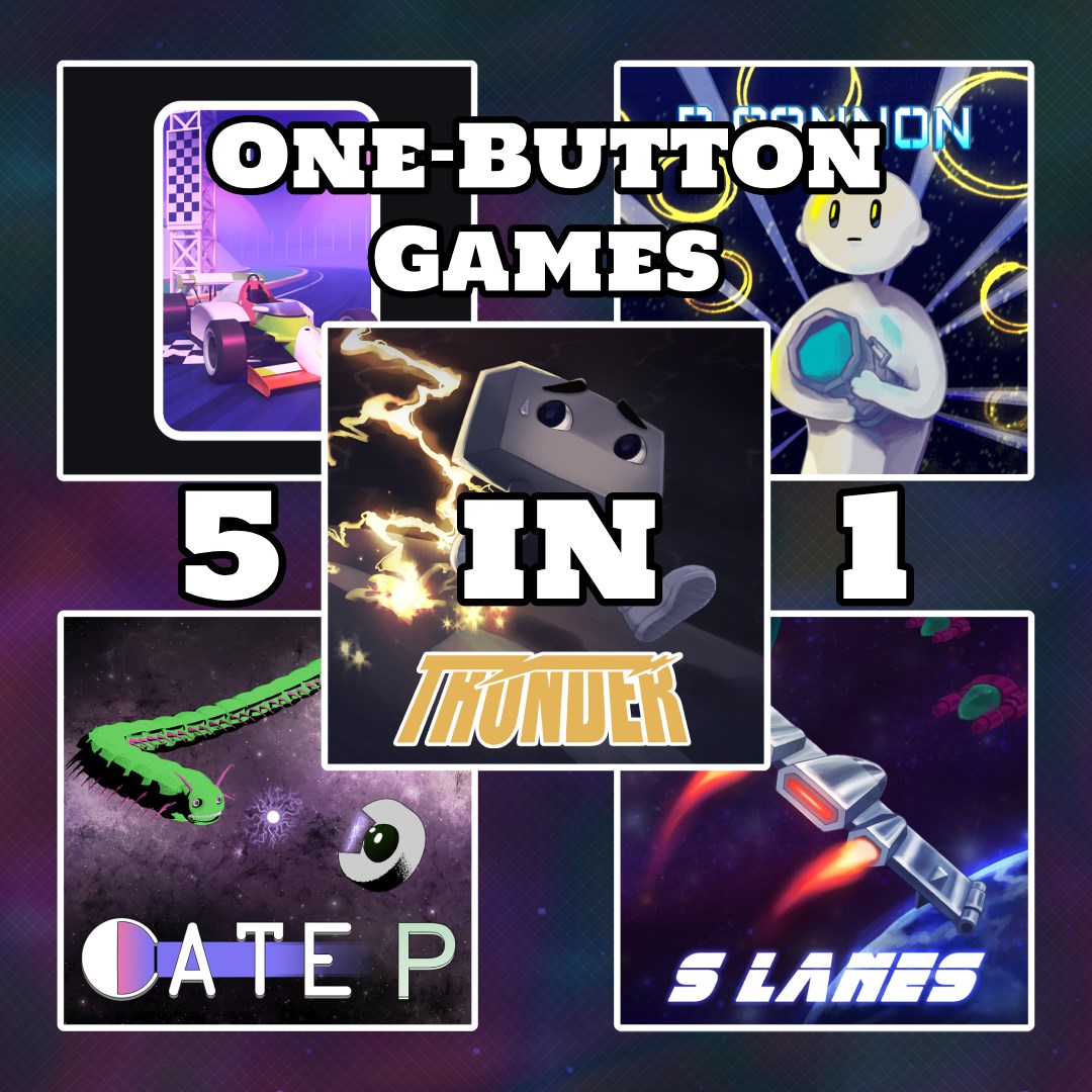 One Button Games 5-in-1 (Xbox One) - Xbox live key - United Kingdom