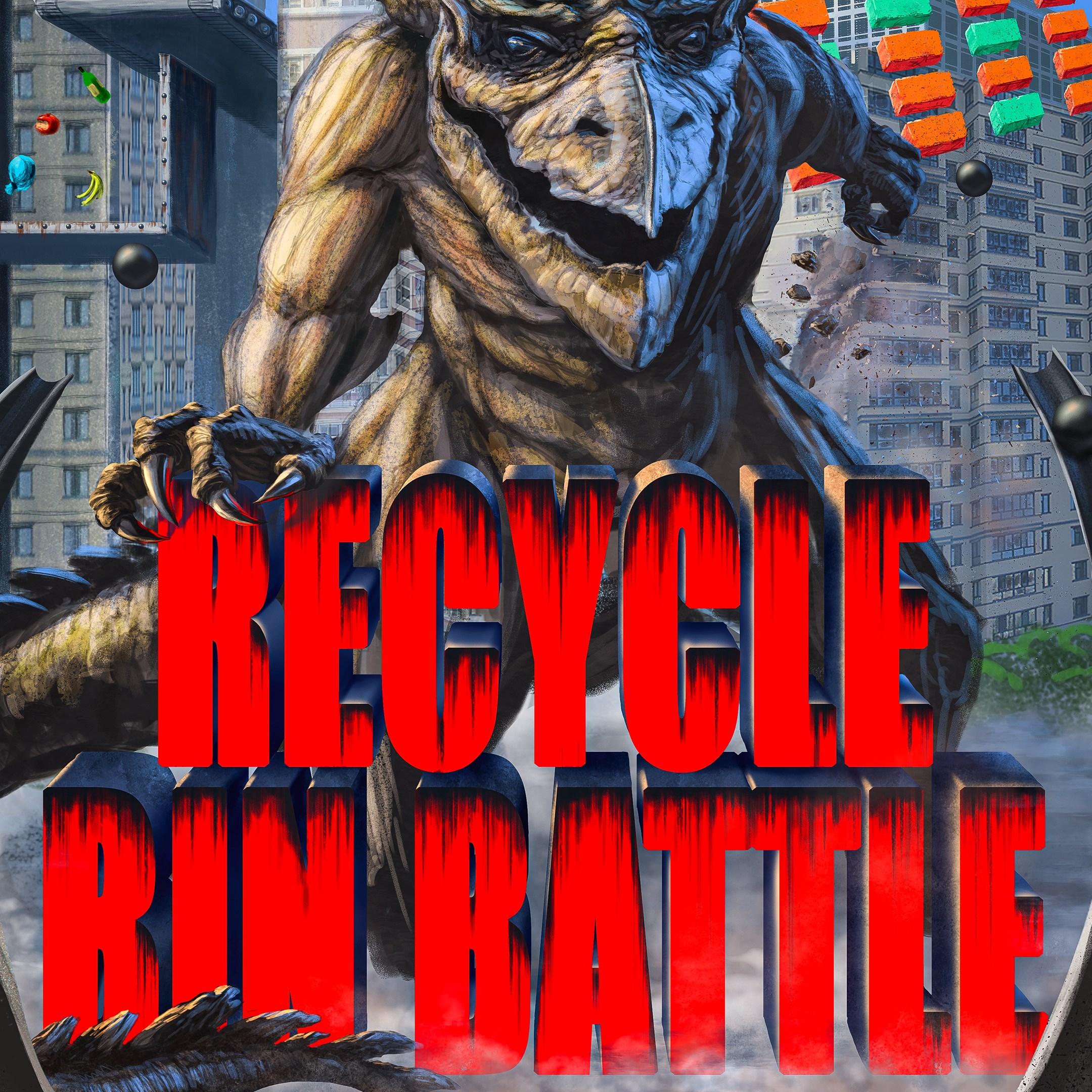 Recycle Bin Battle - Xbox live key - United Kingdom