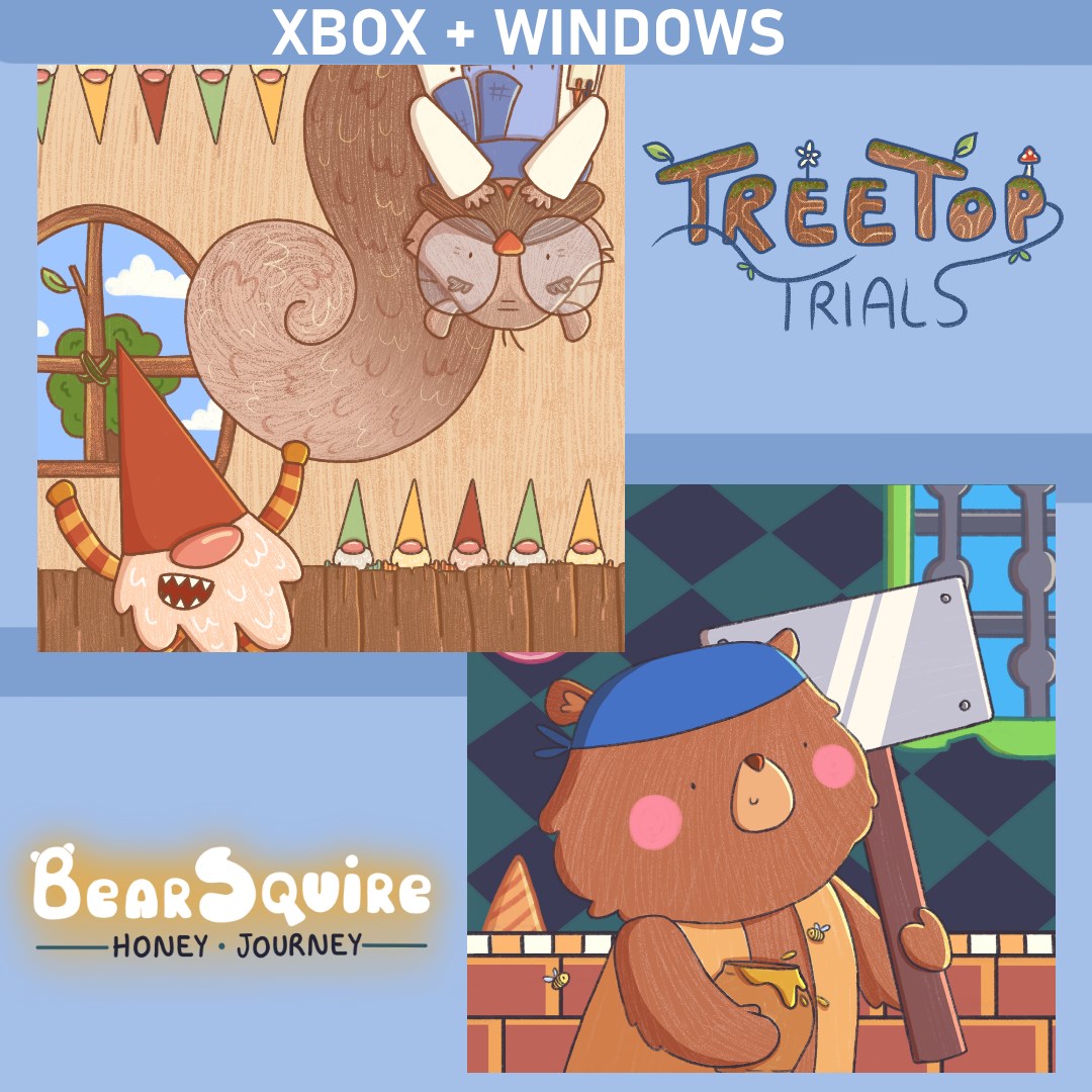 Treetop Trials / Bear Squire Honey Journey (Bundle) - Xbox live key - United Kingdom