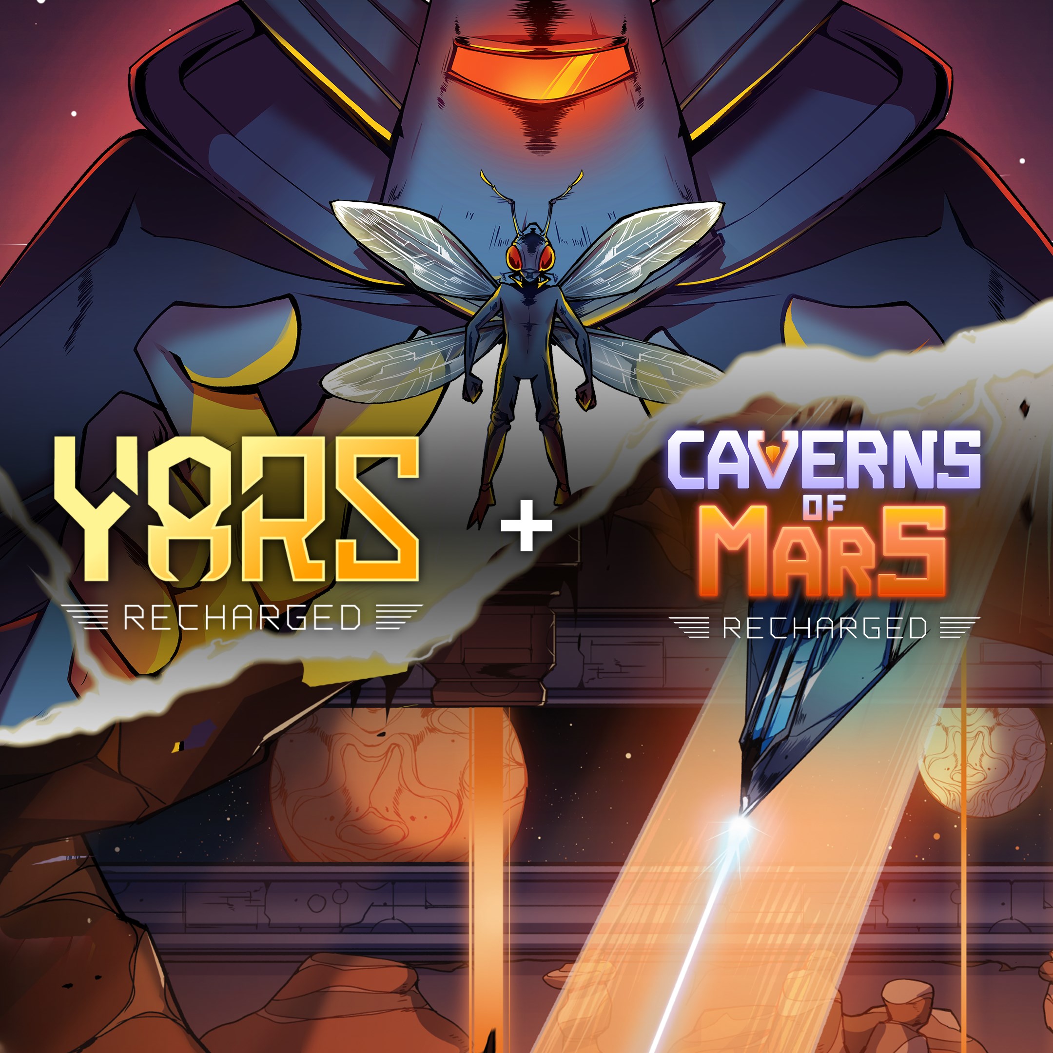 Atari Recharged Bundle: Yars + Caverns of Mars - Xbox live key - South Africa