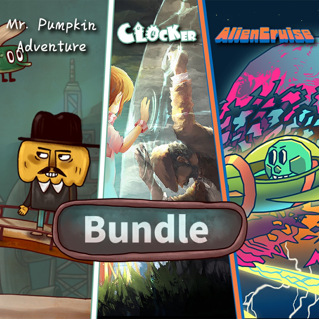 Clocker & Mr. Pumpkin Adventure & Alien Cruise Bundle - Xbox live key - United States