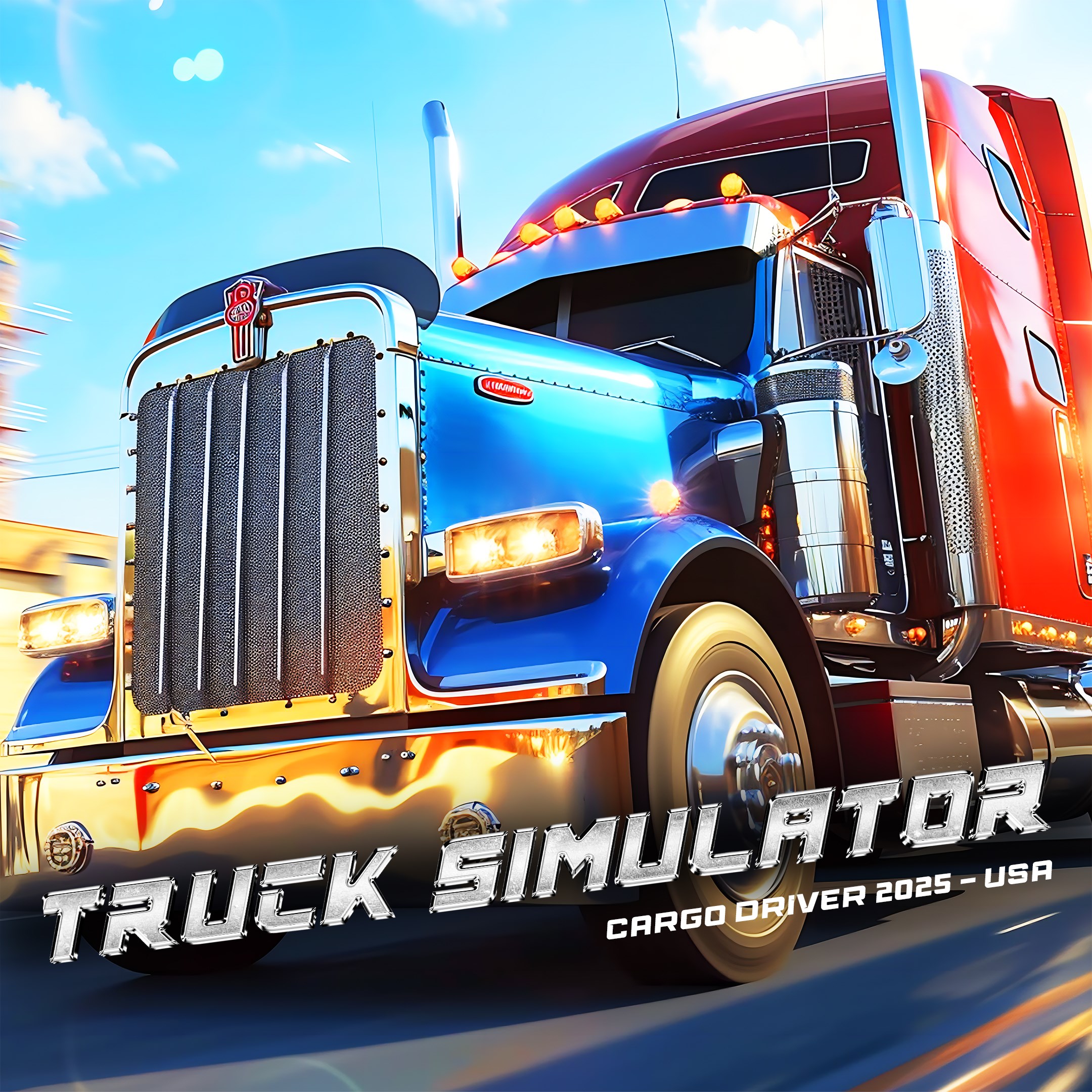 Truck Simulator Cargo Driver 2025 - USA - Xbox live key - South Africa