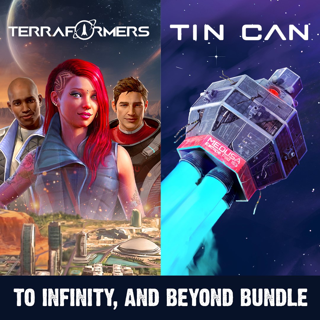 Terraformers + Tin Can - To infinity, and beyond bundle! - Xbox live key - South Africa