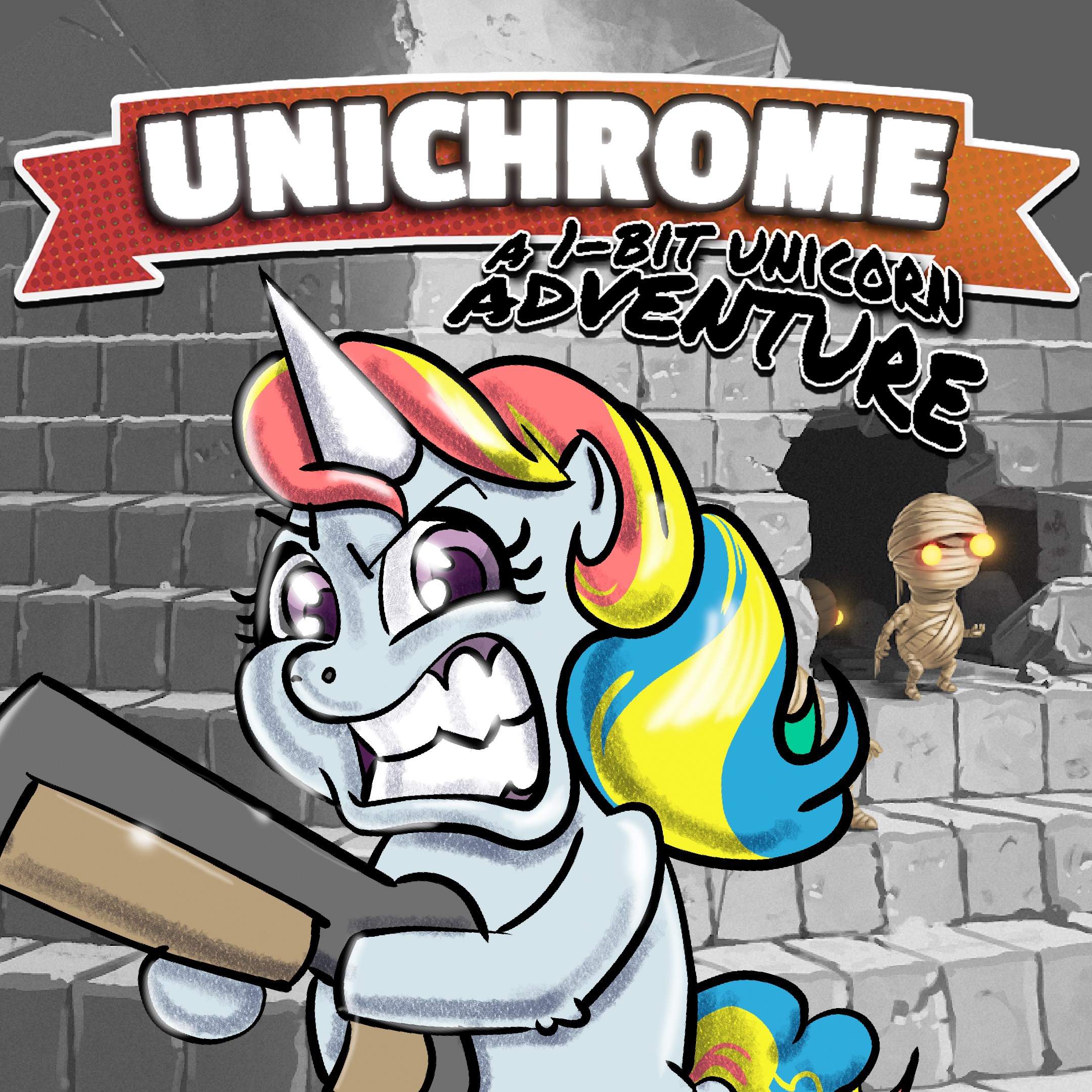 Unichrome: A 1-bit Unicorn Adventure - Xbox live key - United Kingdom