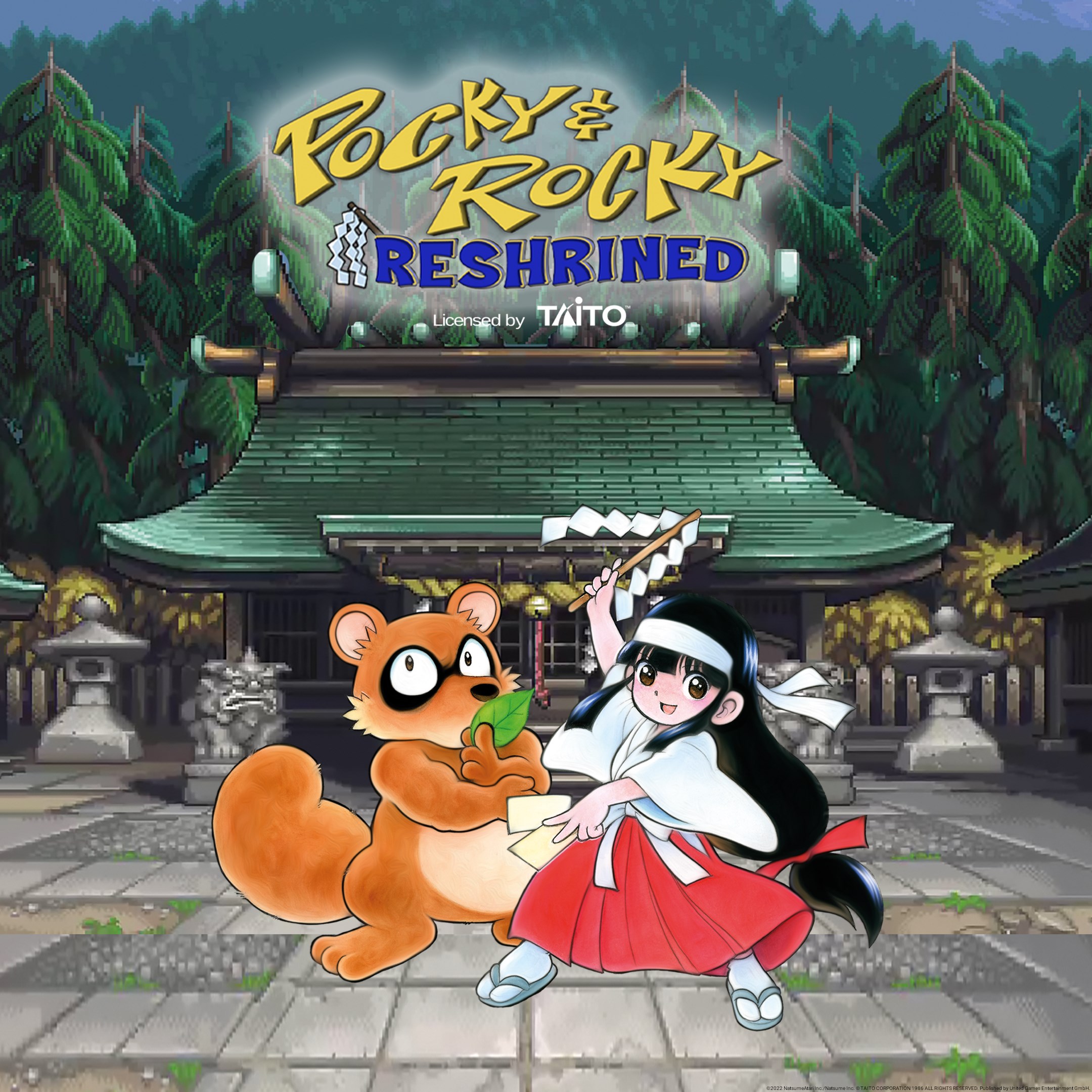 Pocky & Rocky Reshrined - Xbox live key - United Kingdom