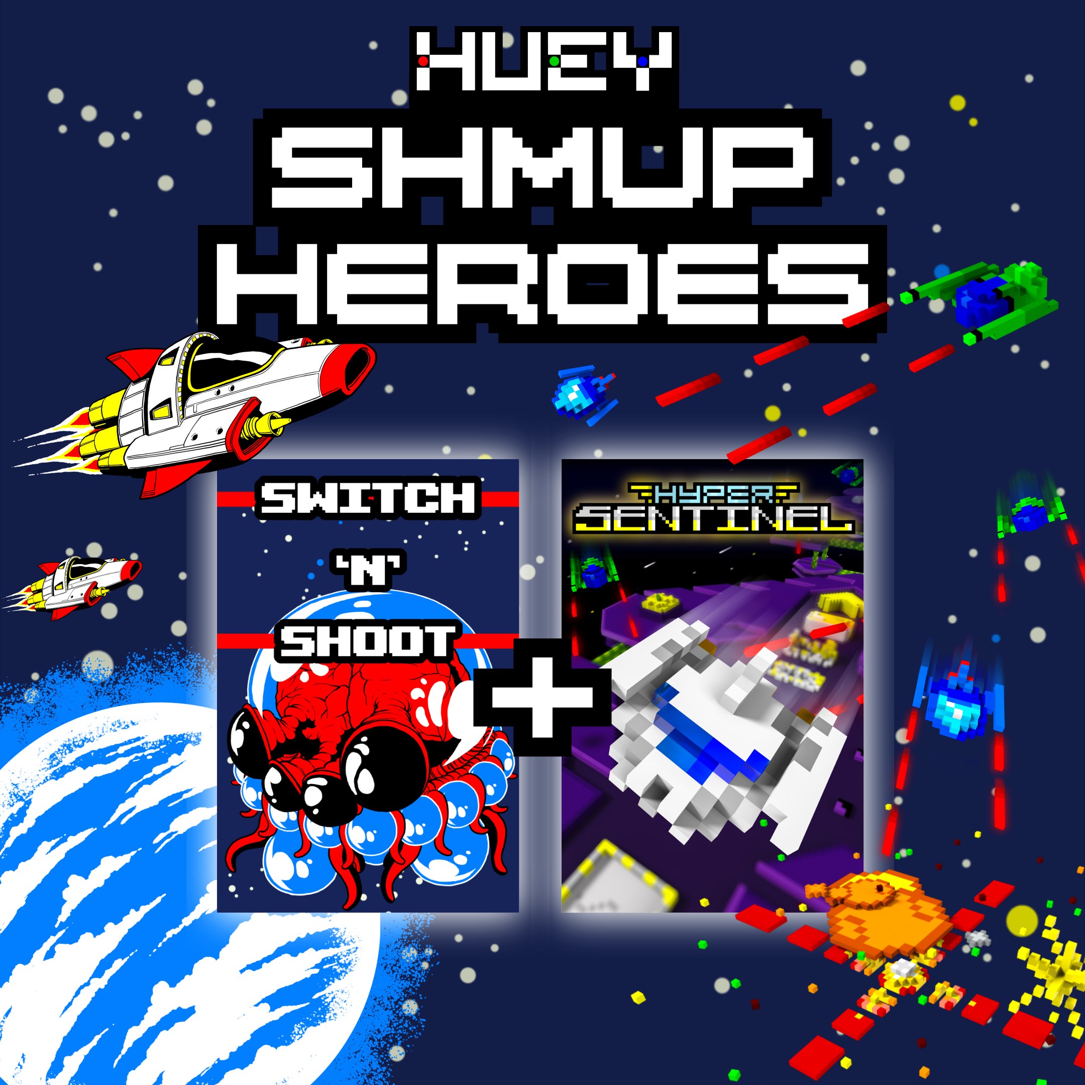 Huey Shmup Heroes - Xbox live key - United Kingdom