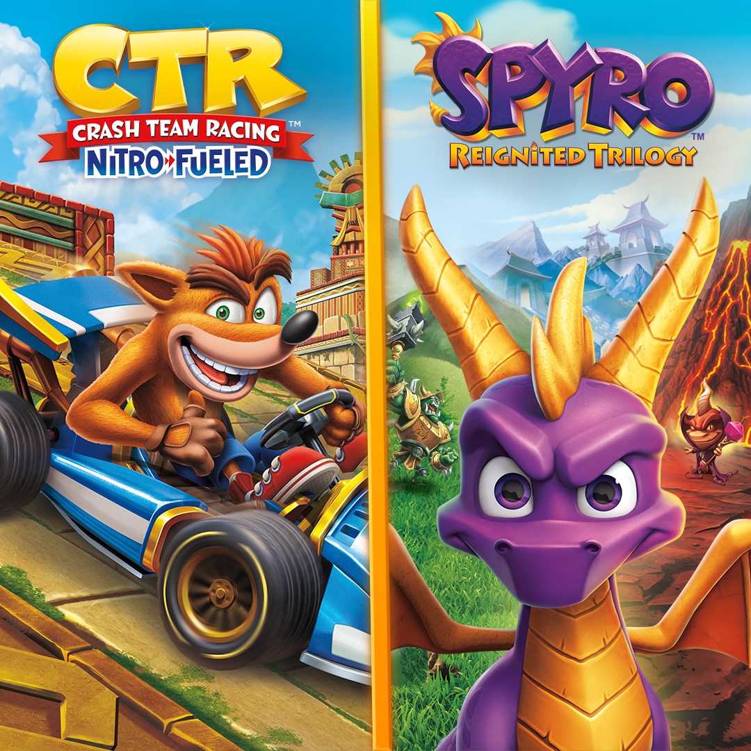 Crash™ Team Racing Nitro-Fueled + Spyro™ Game Bundle - Xbox live key - United States