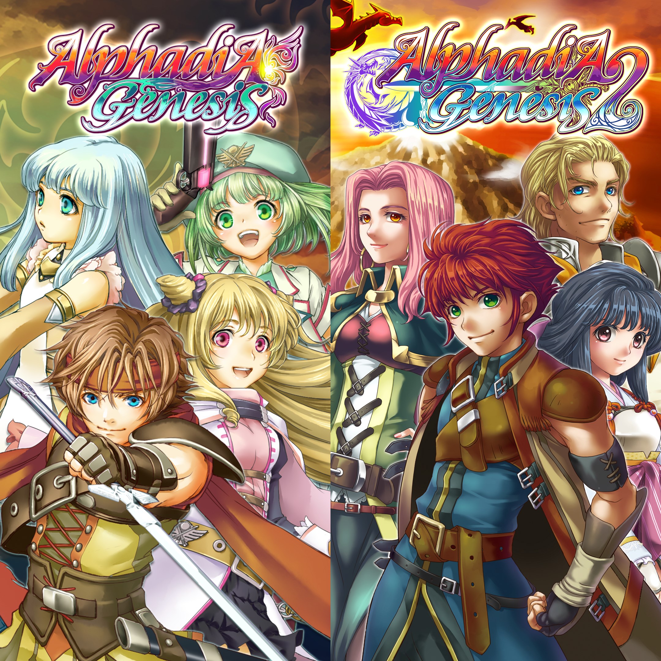 Alphadia Genesis 1 & 2 - Xbox live key - South Africa