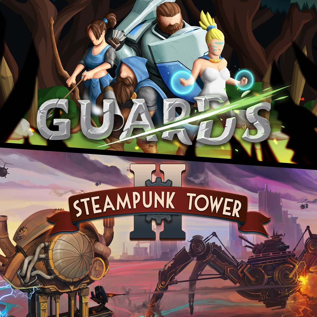 Strategy Bundle: Steampunk Tower 2 & Guards - Xbox live key - United Kingdom