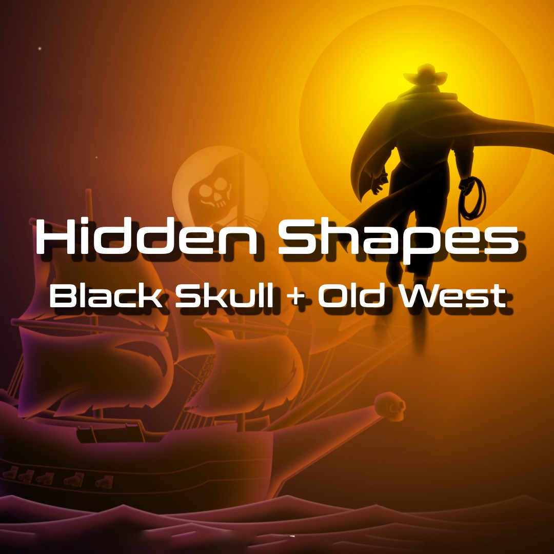 Hidden Shapes: Black Skull + Old West - Xbox live key - United Kingdom