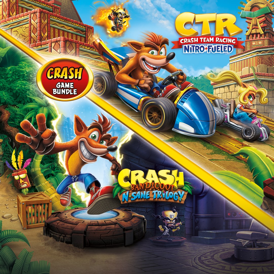 Crash Bandicoot™ Bundle - N. Sane Trilogy + CTR Nitro-Fueled - Xbox live key - United Kingdom