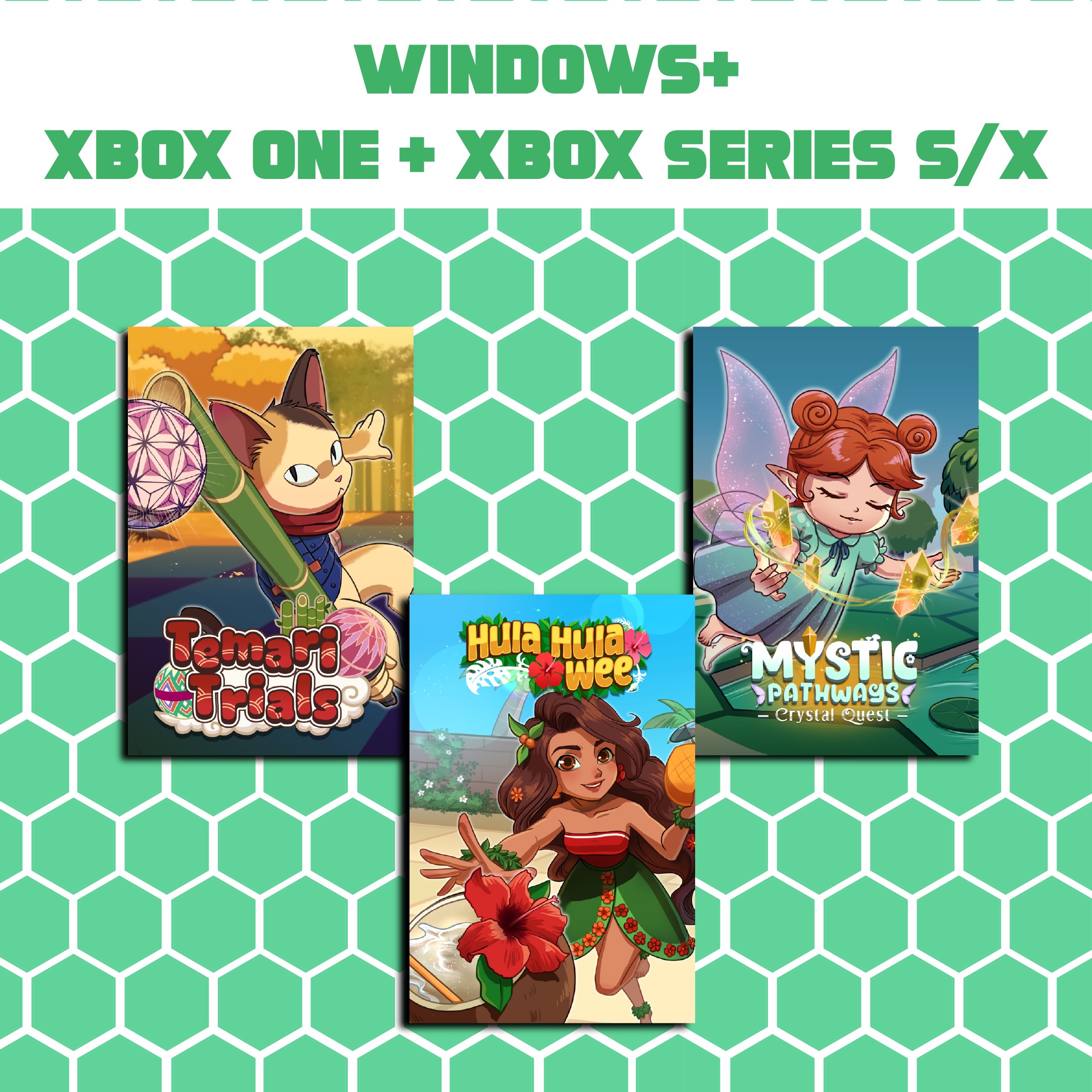 Hula Hula / Mystic 2 / Temari (Bundle) - Xbox live key - South Africa